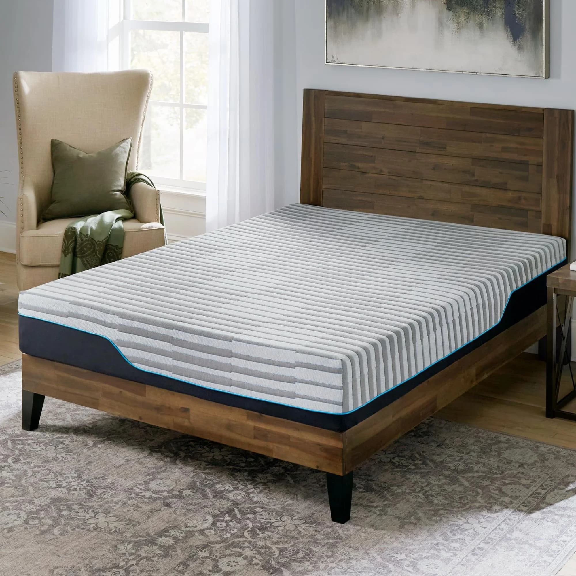 Mattresses Accessory Classic with Mattress-In-A-Box - Grey Memory Foam Model B9A2D0