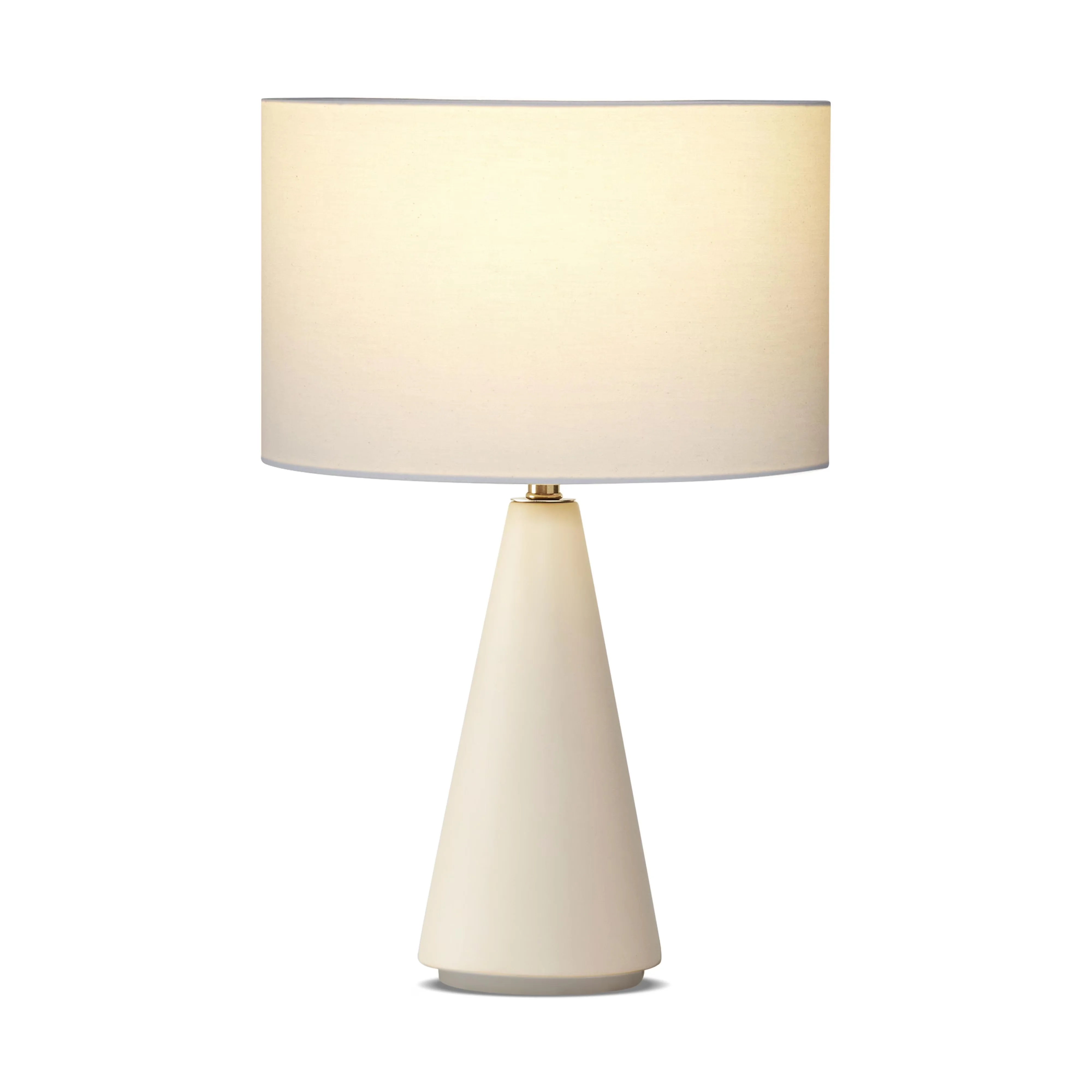 Modern Desk Lamp with LED, Energy Efficient, Nathaniel 20" Cement LED Table - Cement Beige Model AD7A75
