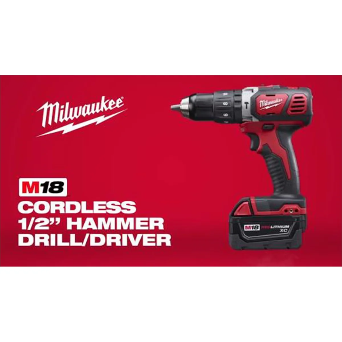 Drills Driver Stylish with 18V, Compact Design, 2 Speeds - Black M18 for Home and Office Model 464FD3