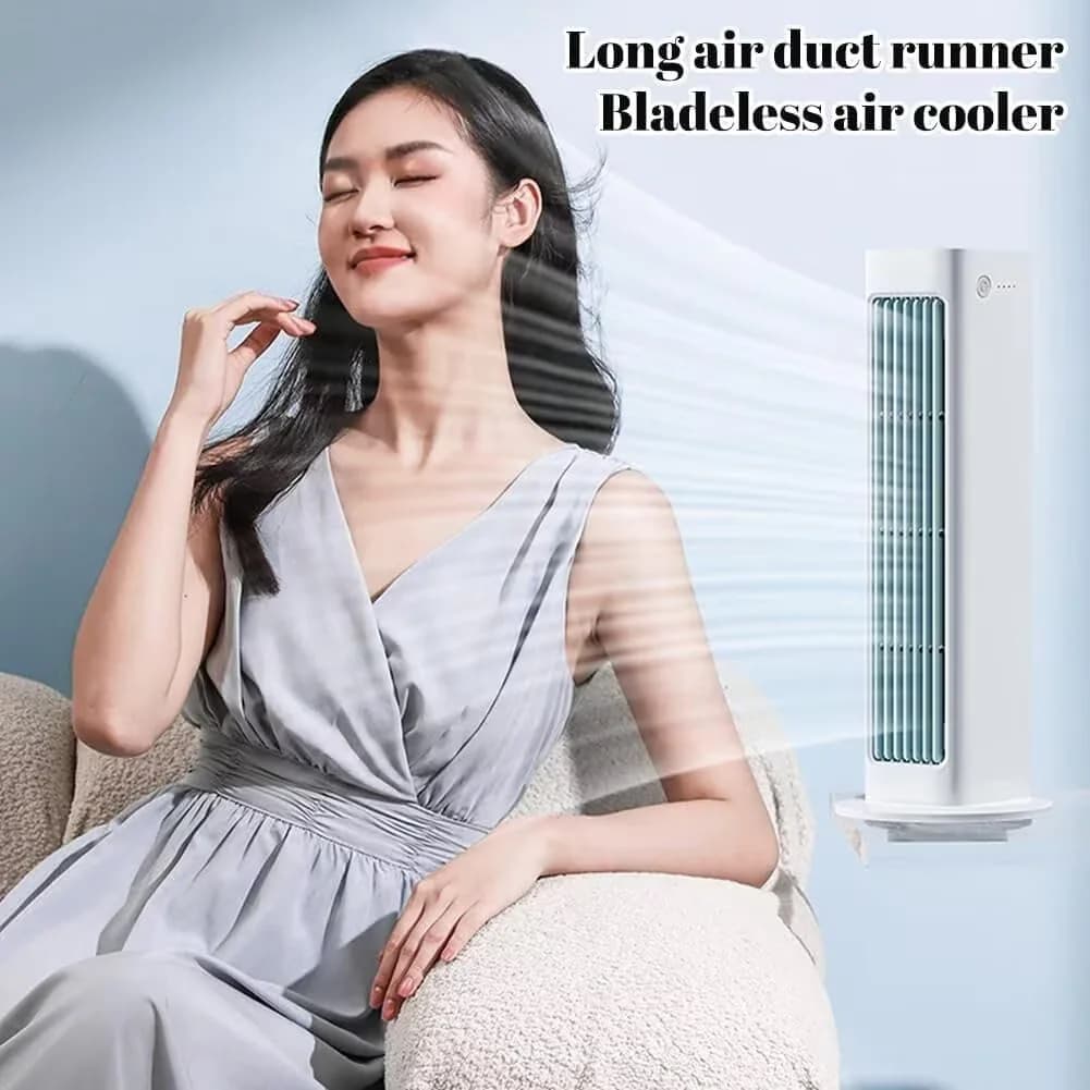 Stylish Air Conditioner with Breezamax Portable AC, Breezamax - White - Built to Last Model A2C1E6