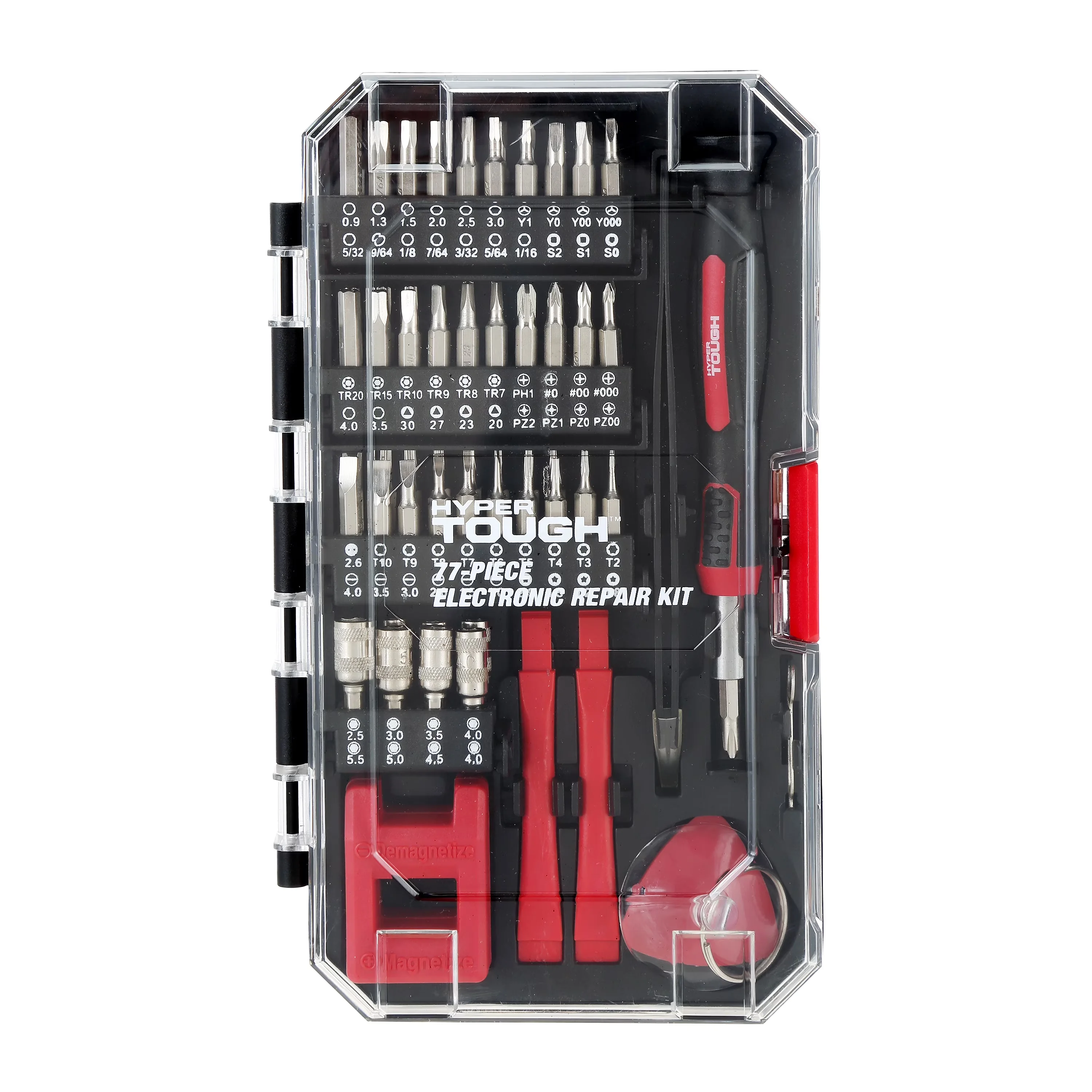 Hand Tool Set Durable with Compact, New Condition, 77 Piece Precision Kit - Model DC97E9