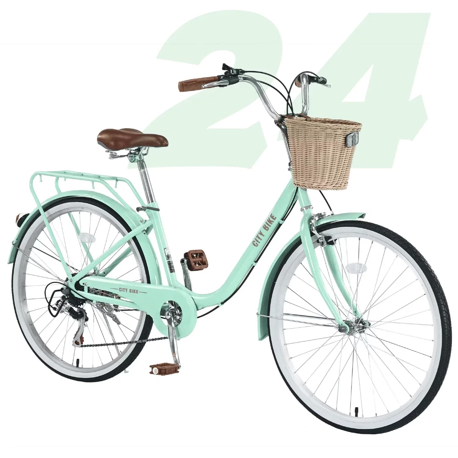 Innovative Road Bike with Adjustable Seat Height, Adjustable Height - Green Model 1EF93F