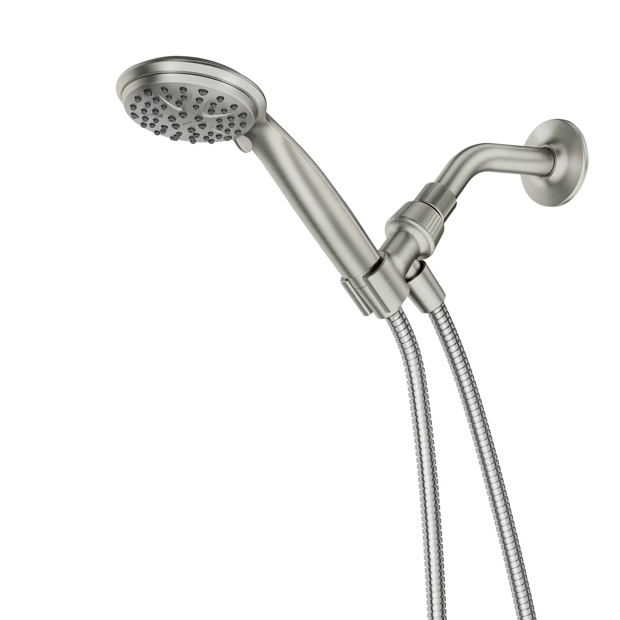Innovative Shower Head with Detachable, Handheld, Easy 3-step installation - Plastic Model 4676E2