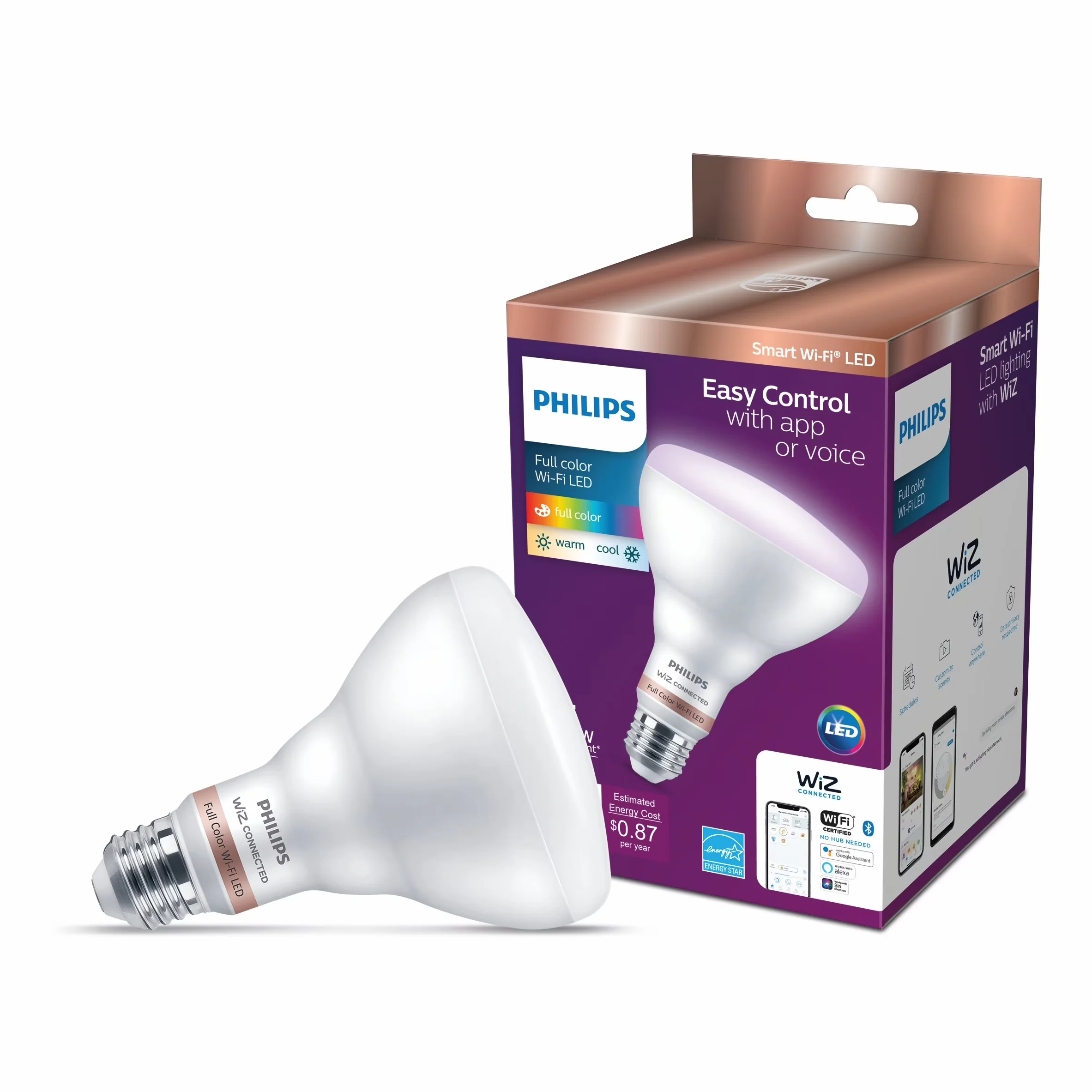 Sleek Ceiling Lights Fixture with 65W, Smart, Energy Saving - Multicolor Model BA76BE