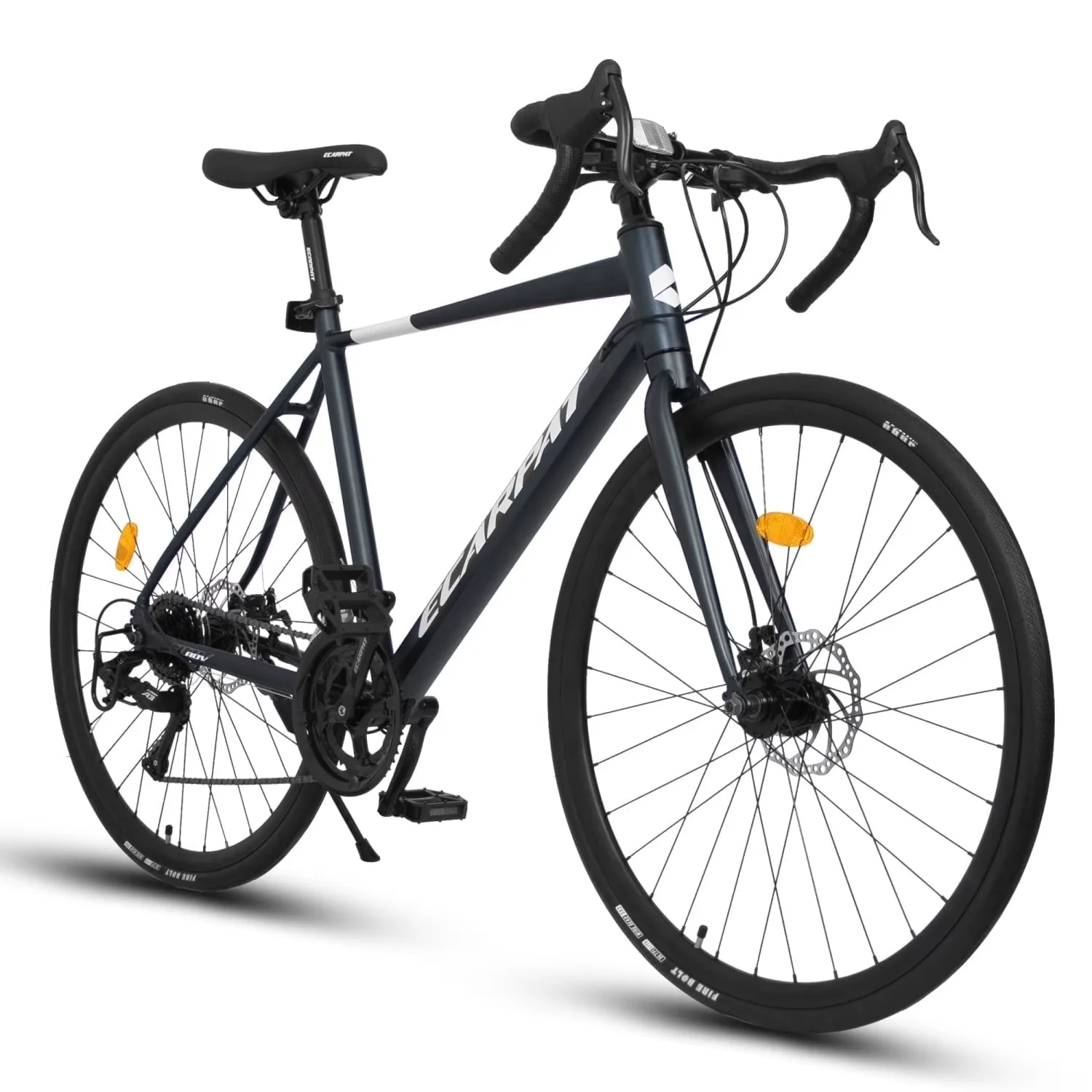 Versatile Road Bike with Lightweight, Adjustable Seat, Adjustable Height - Dark Blue Model B99751