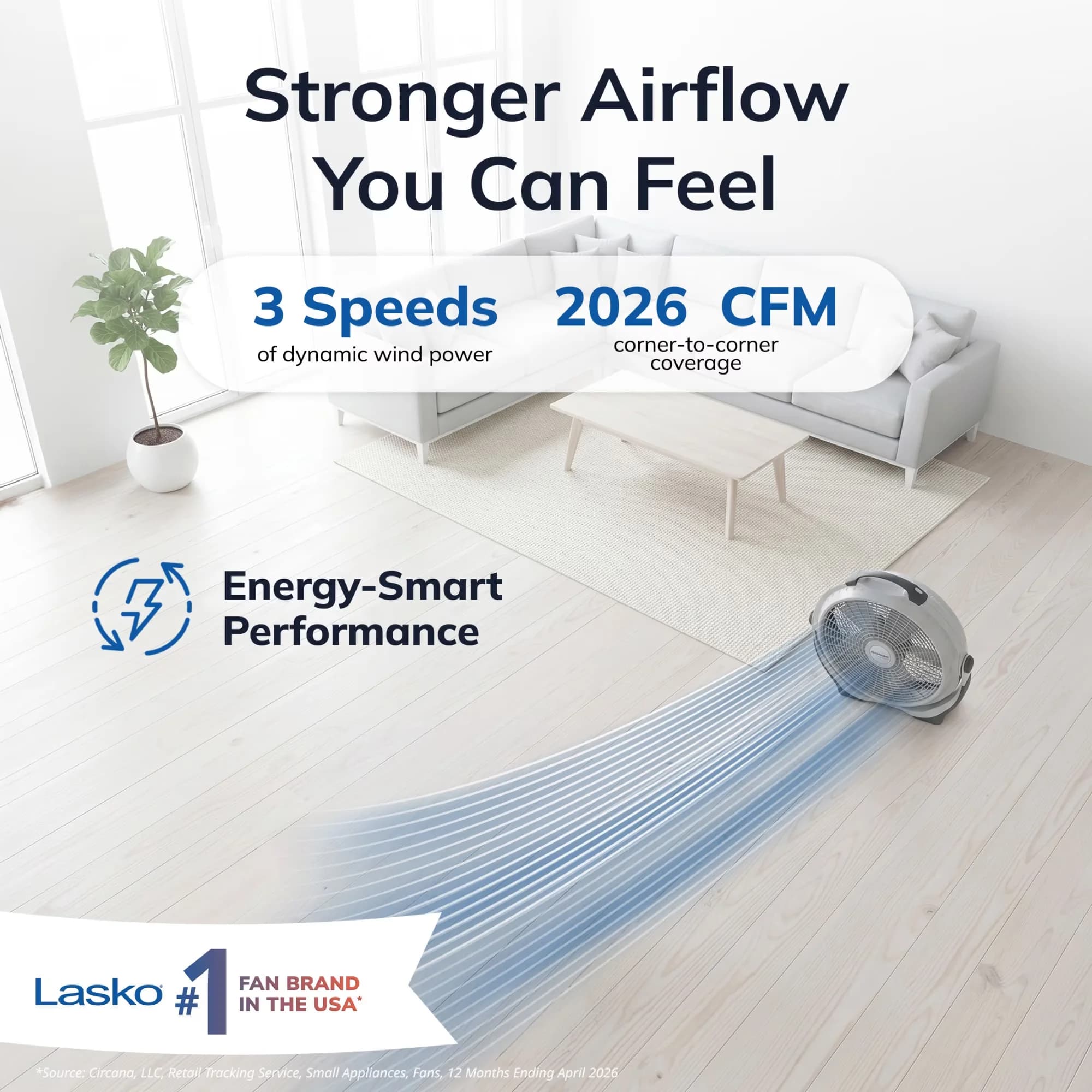 Versatile Fans In Cooling with Tilt Mechanism, Pivoting Head - A20301 - Long-Lasting Performance Model 119282