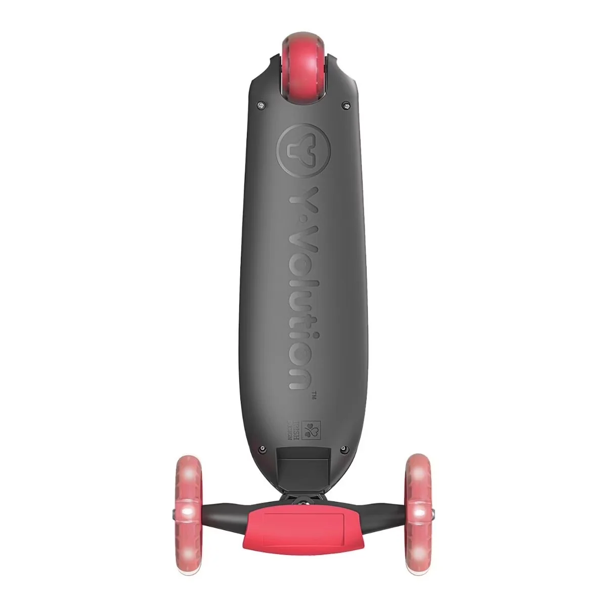 Essential Scooter with Foldable, Lightweight, Portable - Pu Red 3-8 - Premium Collection Model 81254E