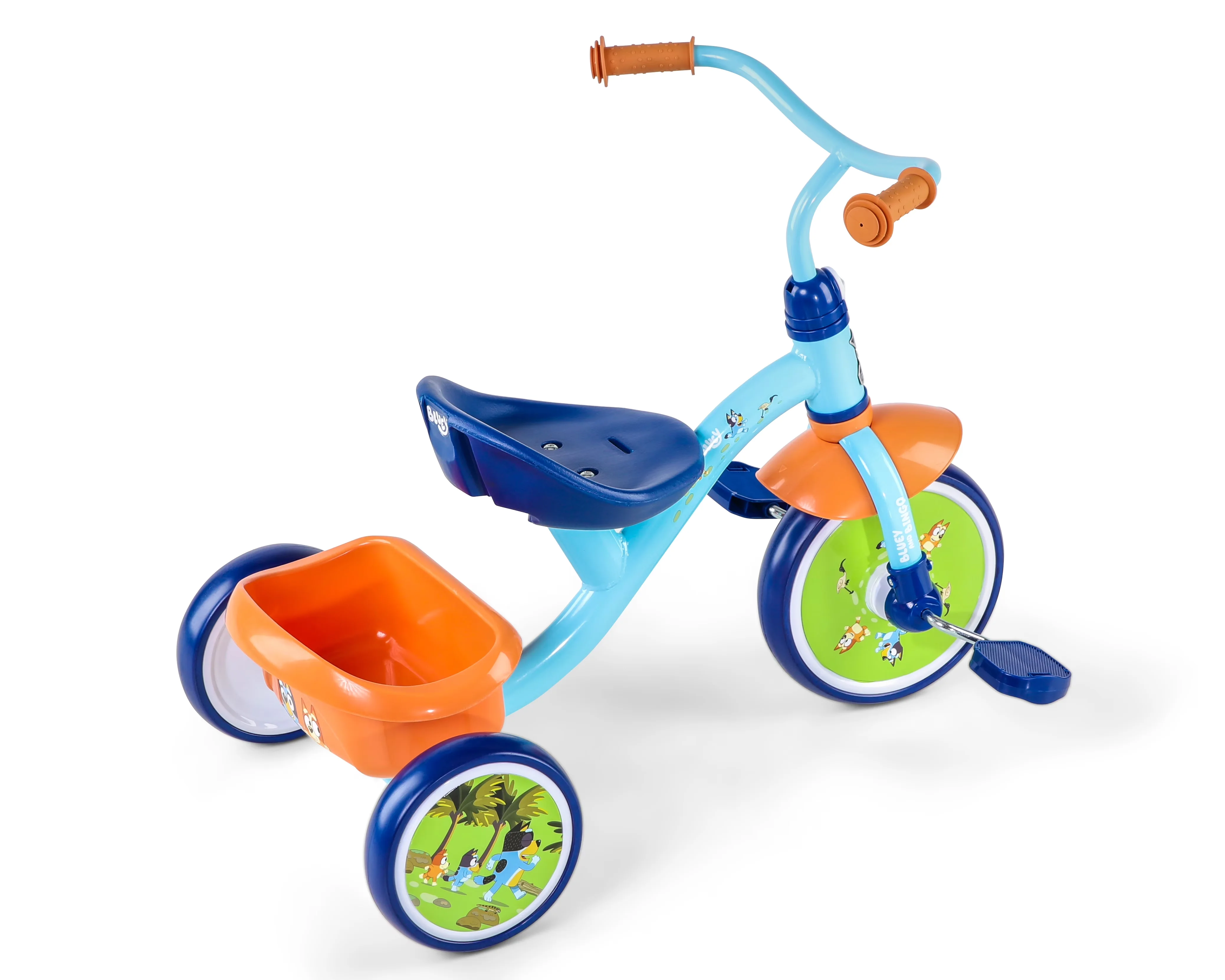 Kids Bike Efficient with Adjustable Seat, Basket - Blue 10 for Everyday Use Model 1EFA09