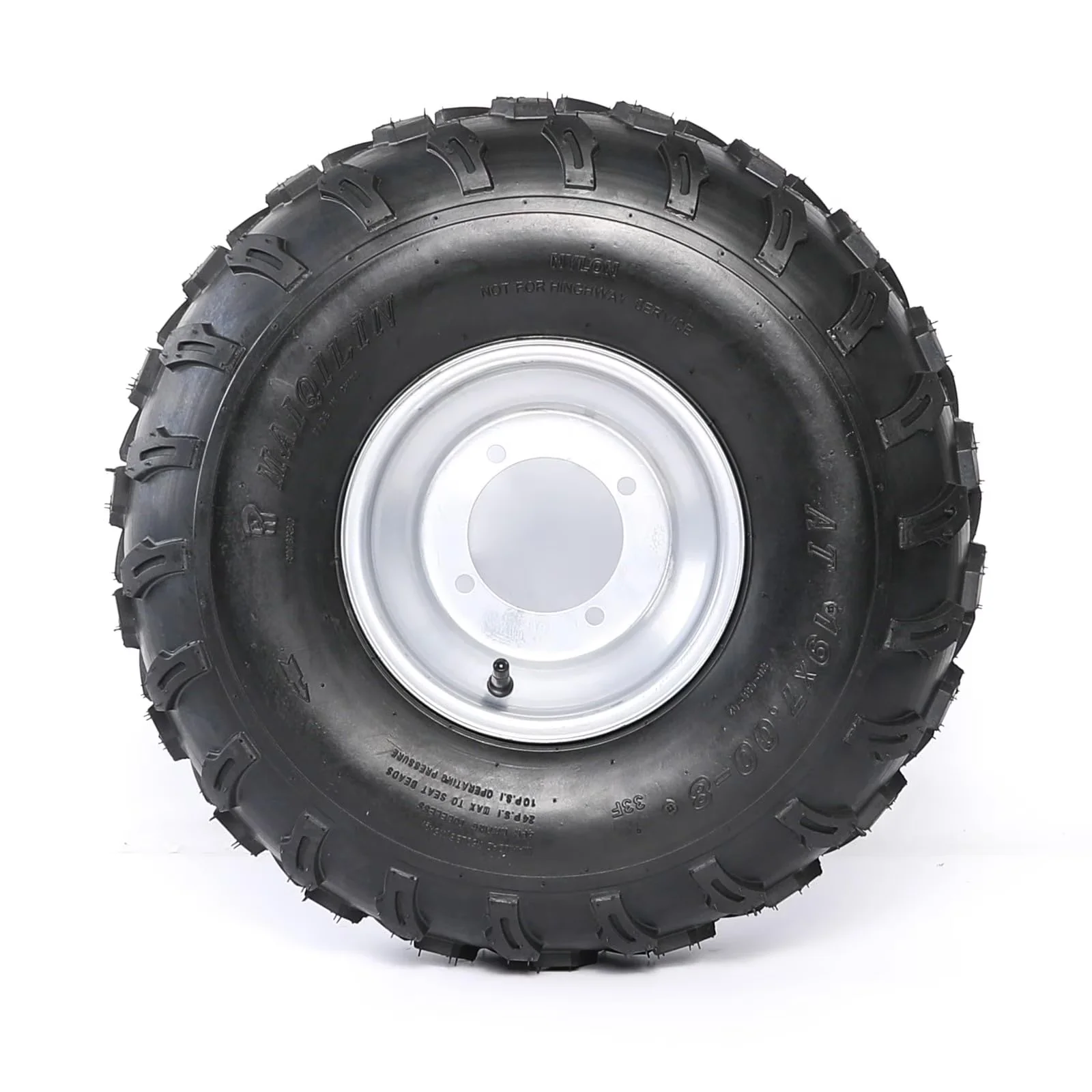 Versatile Golf Cart Tire with Durable Construction, Package includes: 1x tire(with rim) - Model DD3D24