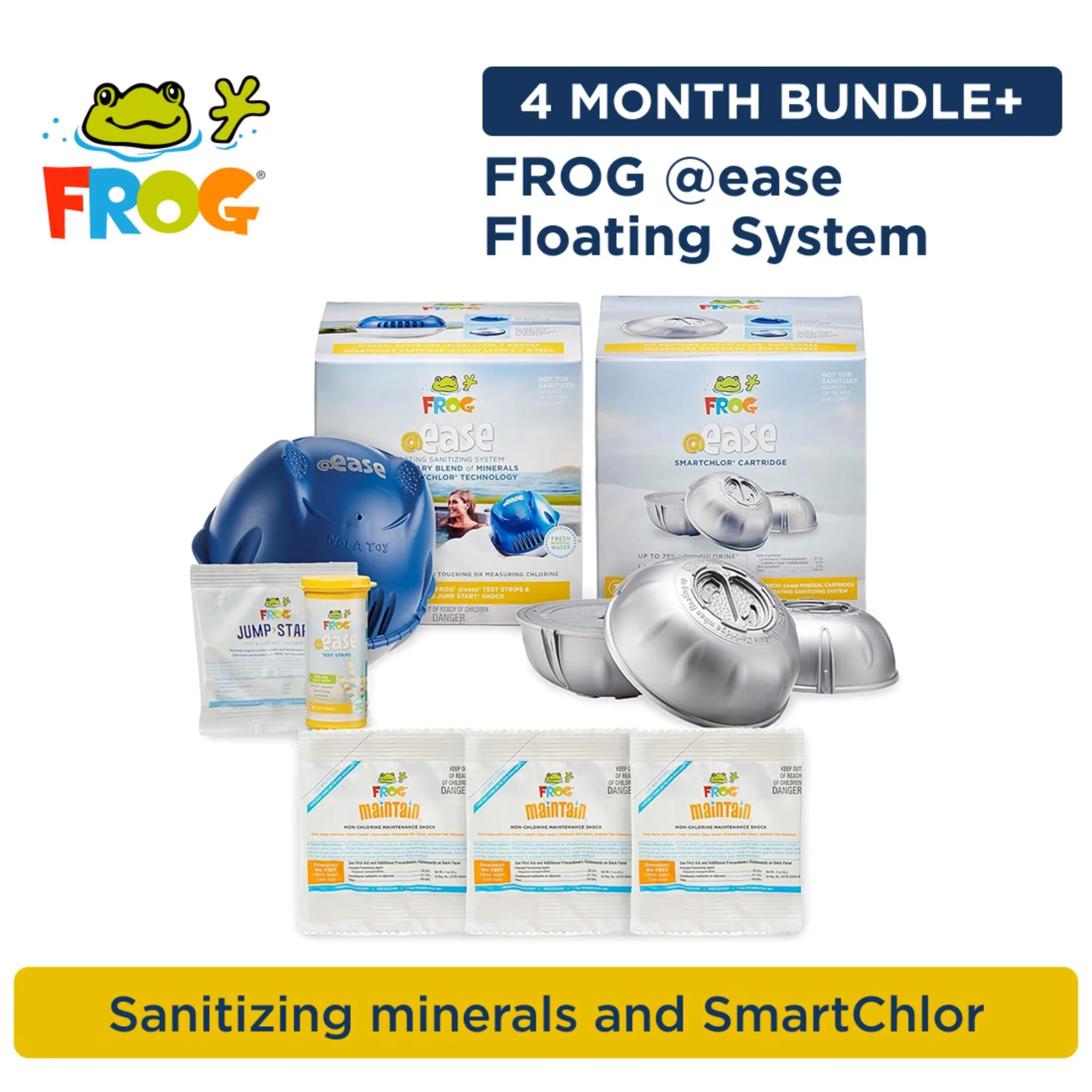 Essential Hot Tub with @ease Floating System - 5 ct 3 Pack - Low Maintenance Model FD8991