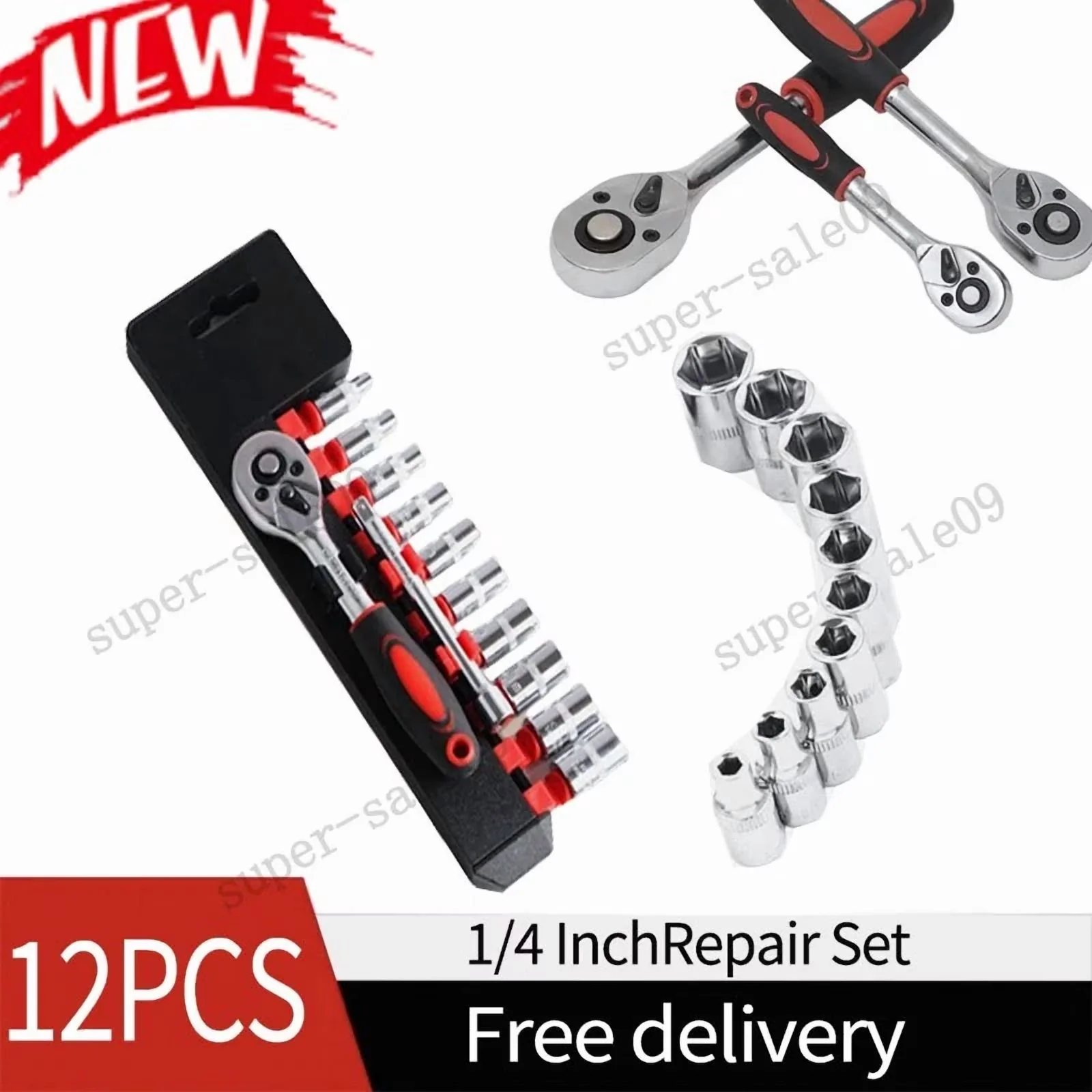 Efficient Hand Tool Set - 1/4 Inch - Easy to Use Model B8BD90