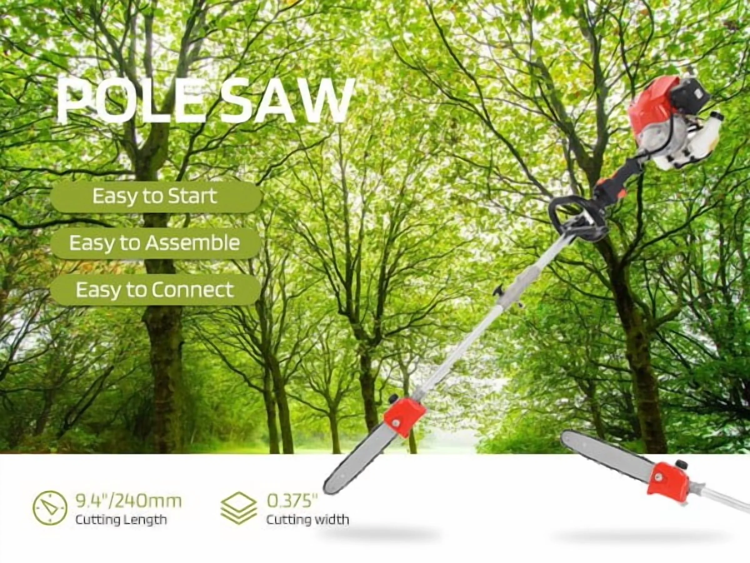 Compact String Trimmer with Attachment Capable, Edger Conversion Capable, Extendable - 5 In 1 Red for Home, Garden Model BE4ED2