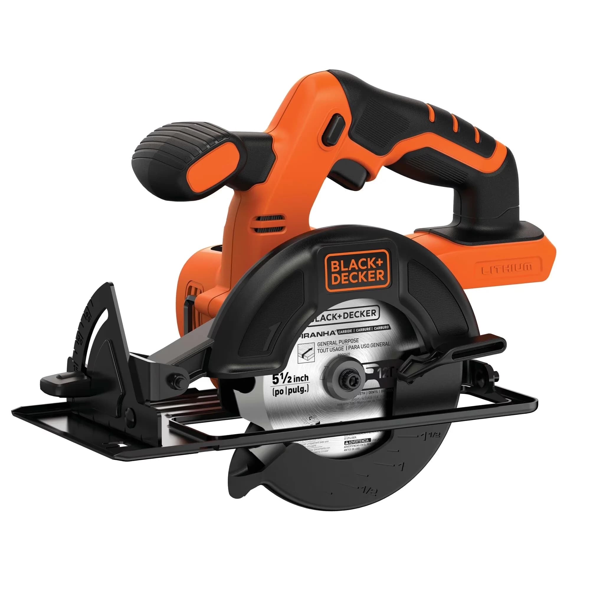 Power Saw Reliable with Battery, 20V, 20V MAX* 5-1/2 in. Cordless Circular - Multicolor Model 9BD741