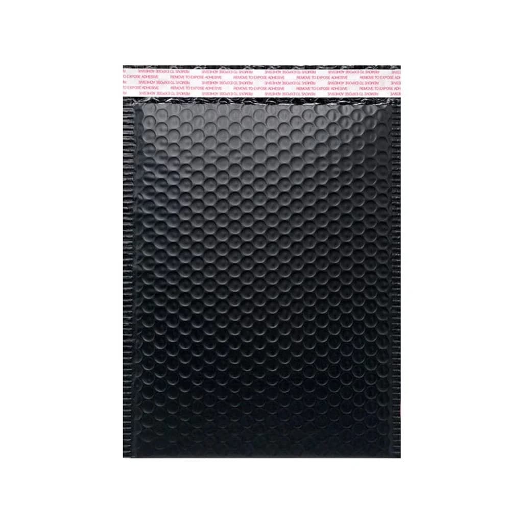 Sleek Moving with Usable Size 4.3 x 6" Bubble Envelopes - Material Pe + Pearl Film Black for Small Model 6E66E5