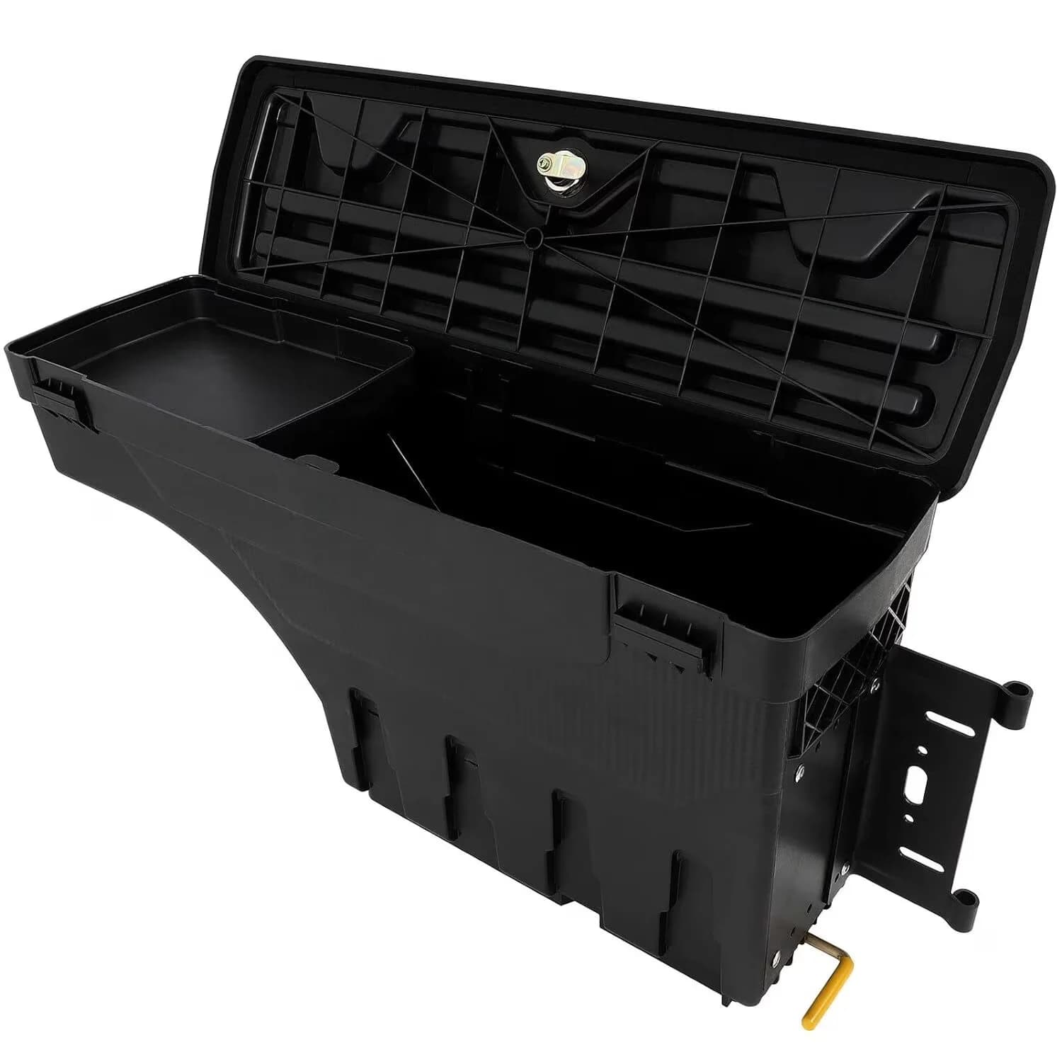 Toolstorage Compact with Storage, Key Truck Bed Fit - Abs Black 2015-2022 Model ADCCA4