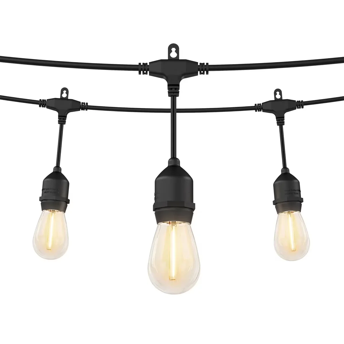 Efficient Novelty Light with LED, Solar, Monocrystalline Solar Panel - Black Model FCBE87