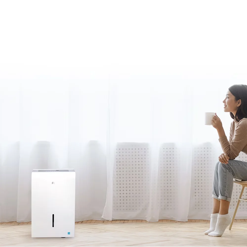 Dehumidifier Versatile with Adjustable Humidistat, Automatic Defrost Control, Automatic Shut-Off - Model 32A56E