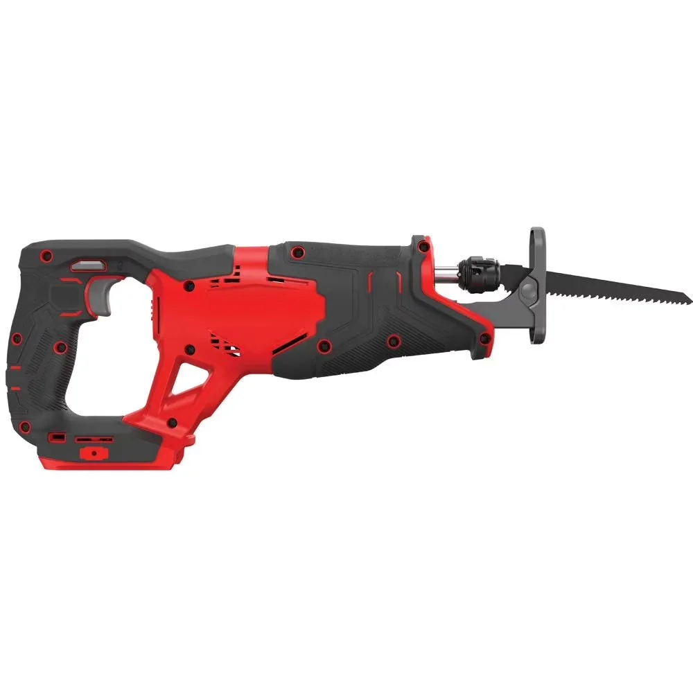 Quality Power Saw with Variable Speed, Tool Only (), Part of the V20 cordless system - Red Model D7D0C9