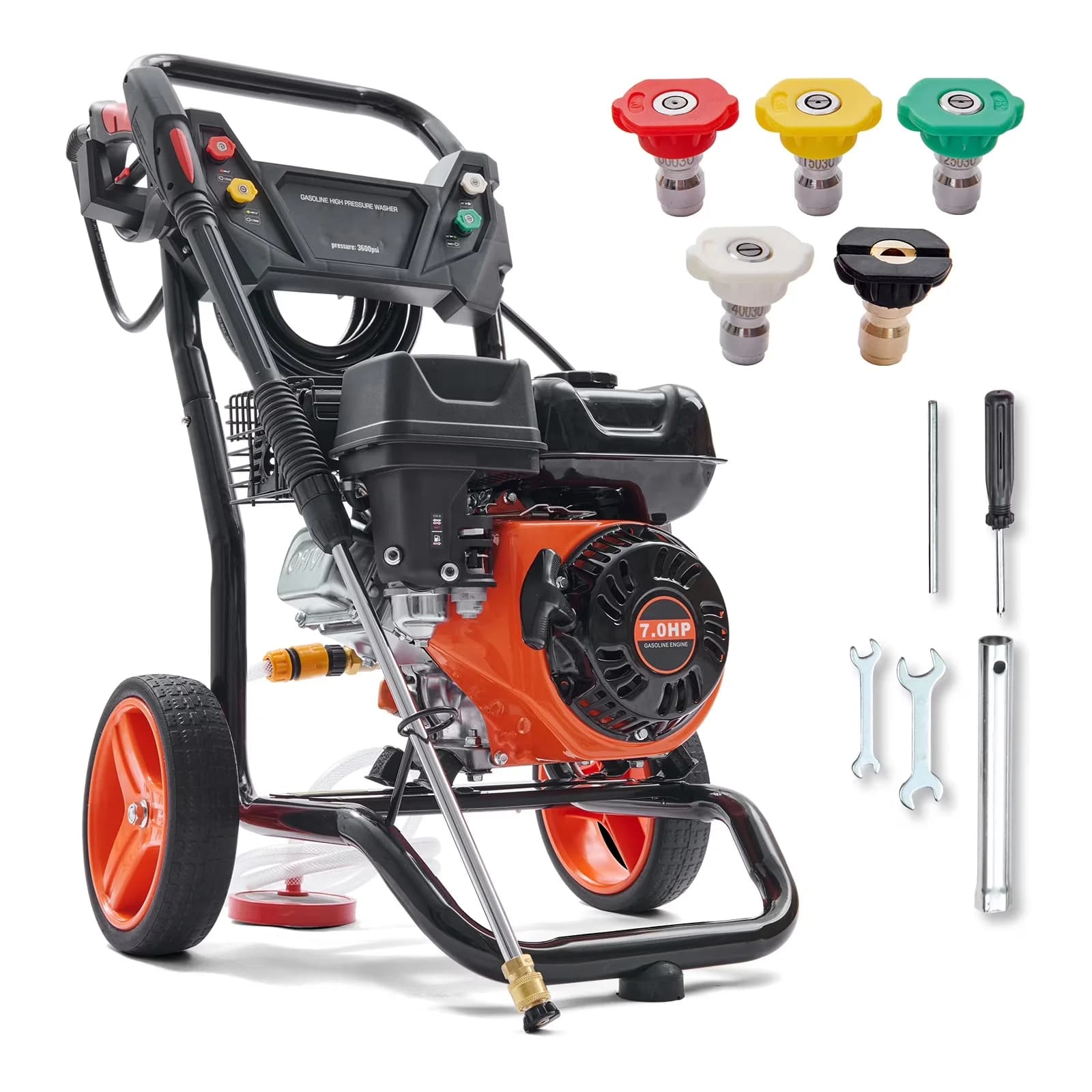 Modern Pressure Washer with Quick Connect Tips - 26 ft - Reliable Performance Model 75B2D6