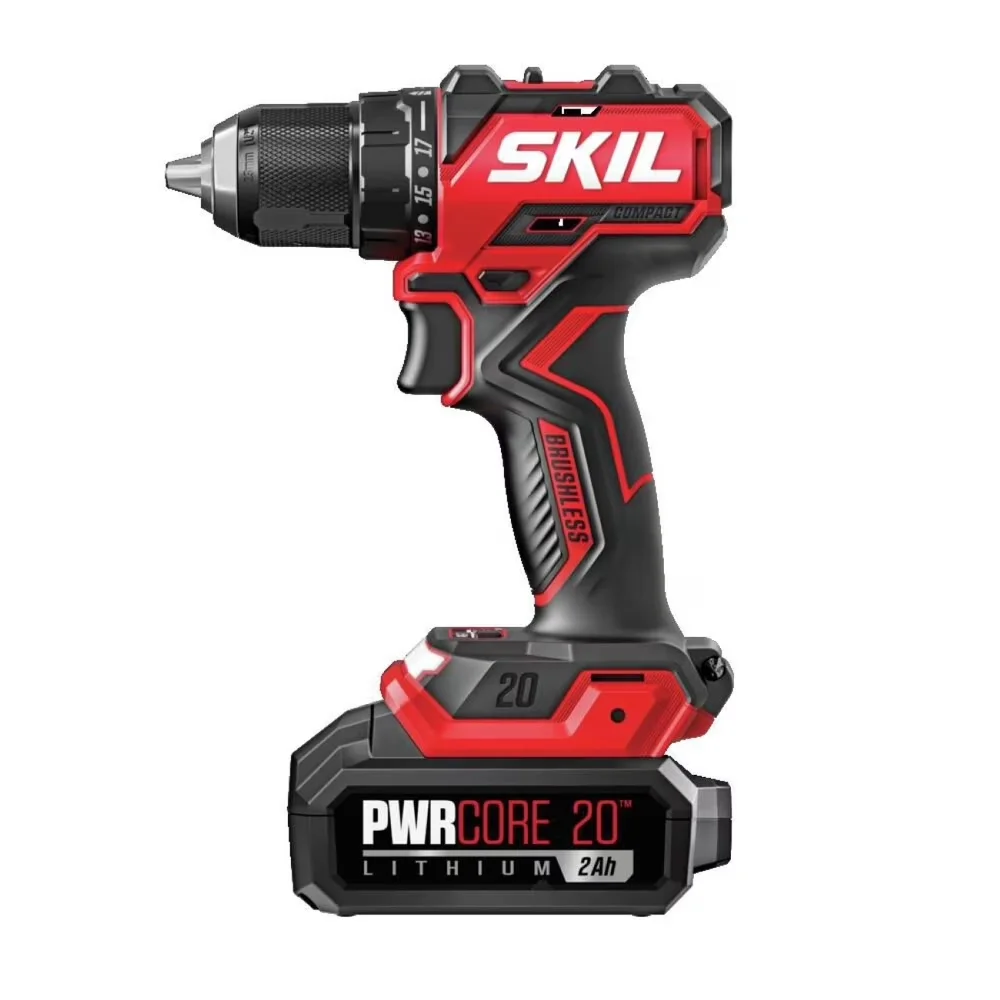 Quality Drills Driver with Battery, 20V - Multicolor 1 DL6293B-10 - Contemporary Style Model D5B376