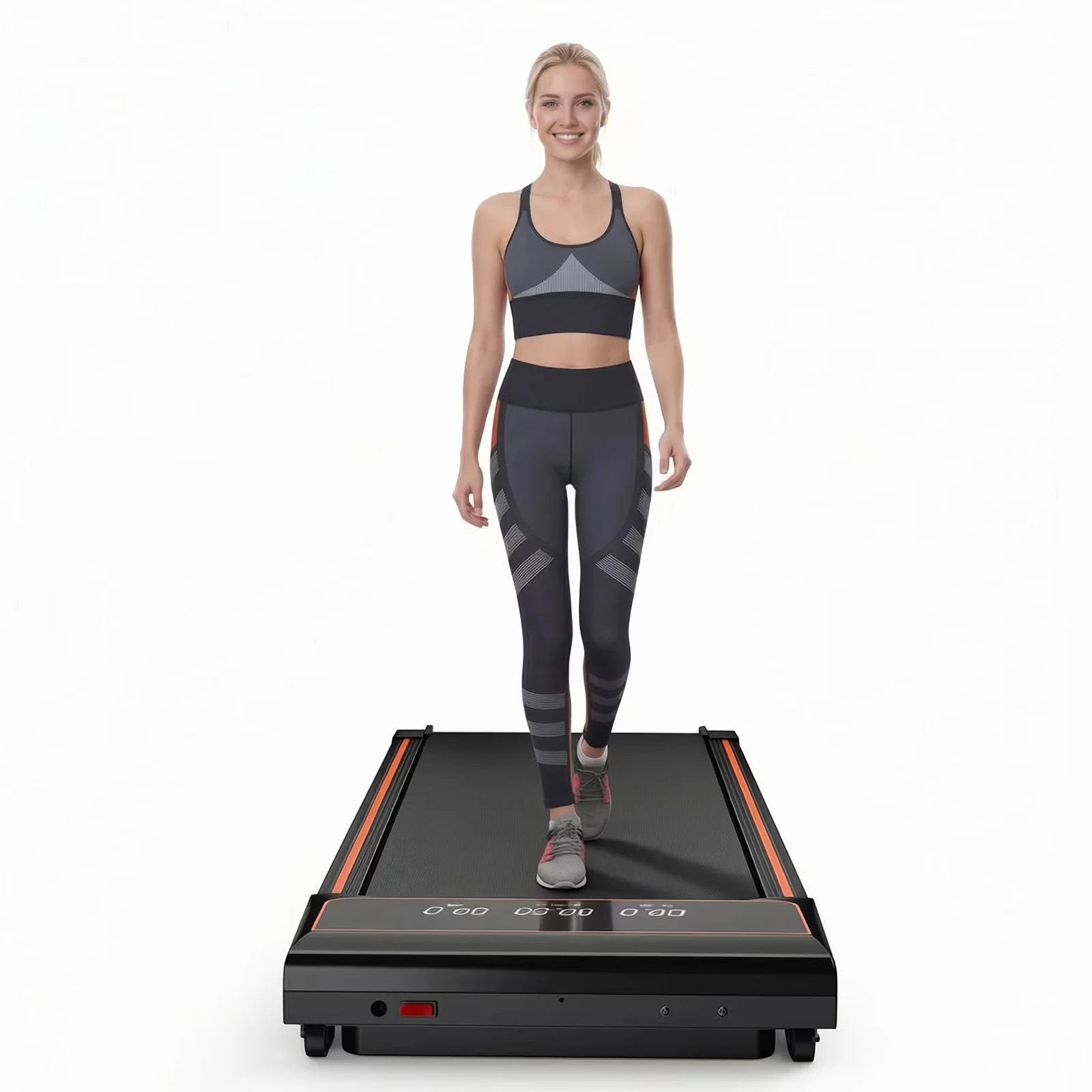 Essential Home Gym with Foldable - Metal Black Walking - Easy to Use Model C7CE5A