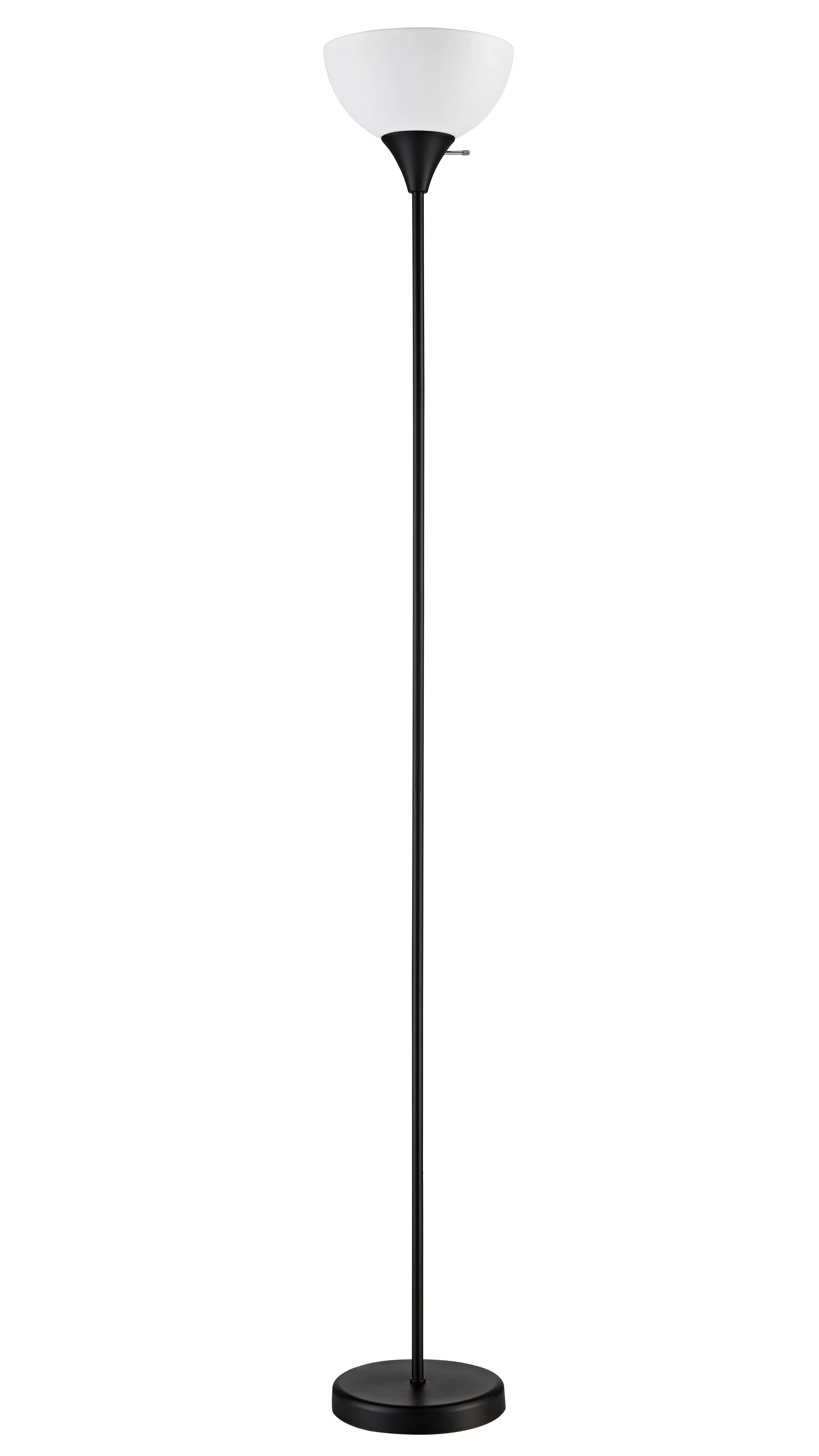 Modern Lamp with Incandescent, Standard Lamps, Modern - Black Steel 71 Model 3EB4BE