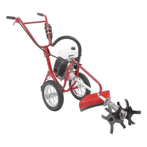 Essential Trillers Cultivator with Cooling Way: Air-cooled, Start Mode: Pull Start, Color: Red and Black - Model F37209