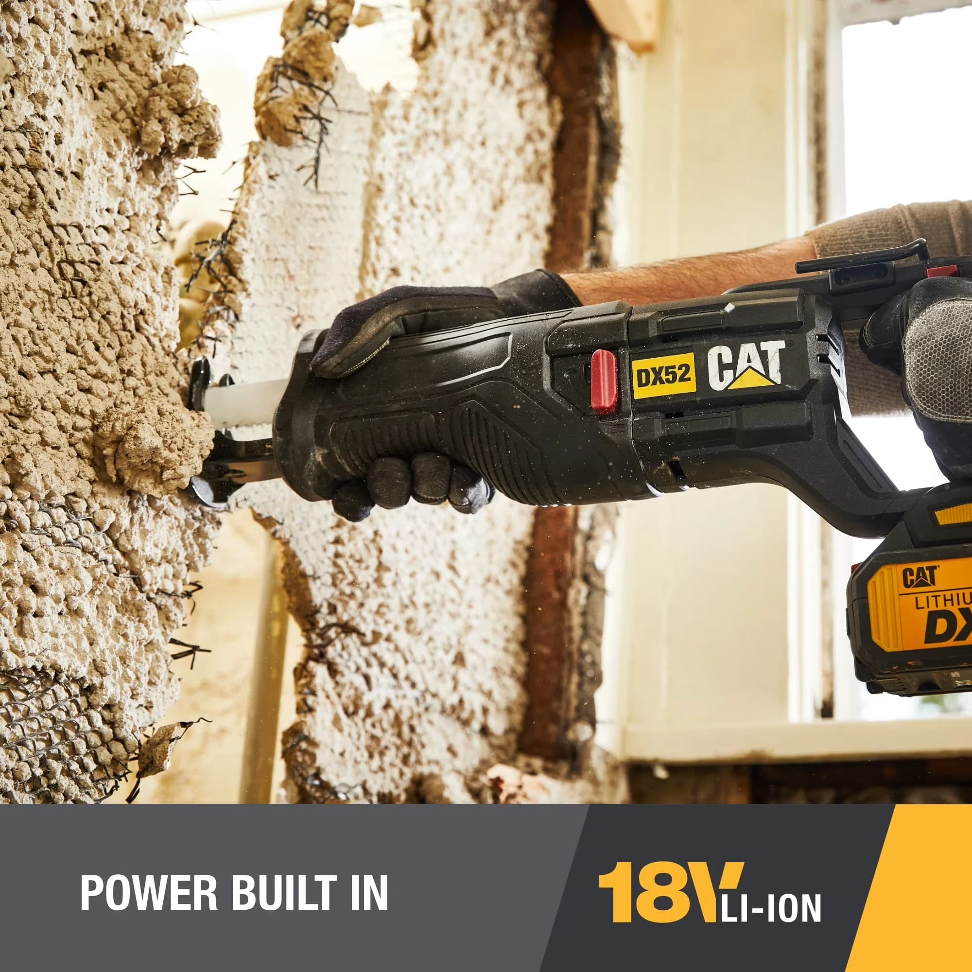 Power Saw Innovative with Battery, 18V, 3000 SPM Variable Speed - DX52 Model 0C3B6F