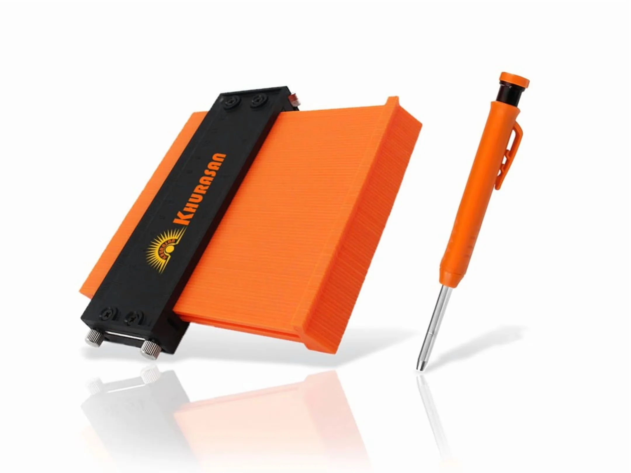 Quality Pro Tool with Adjustable, Adjustable Lock, Mechanical Pencil - Orange Model 1D472D