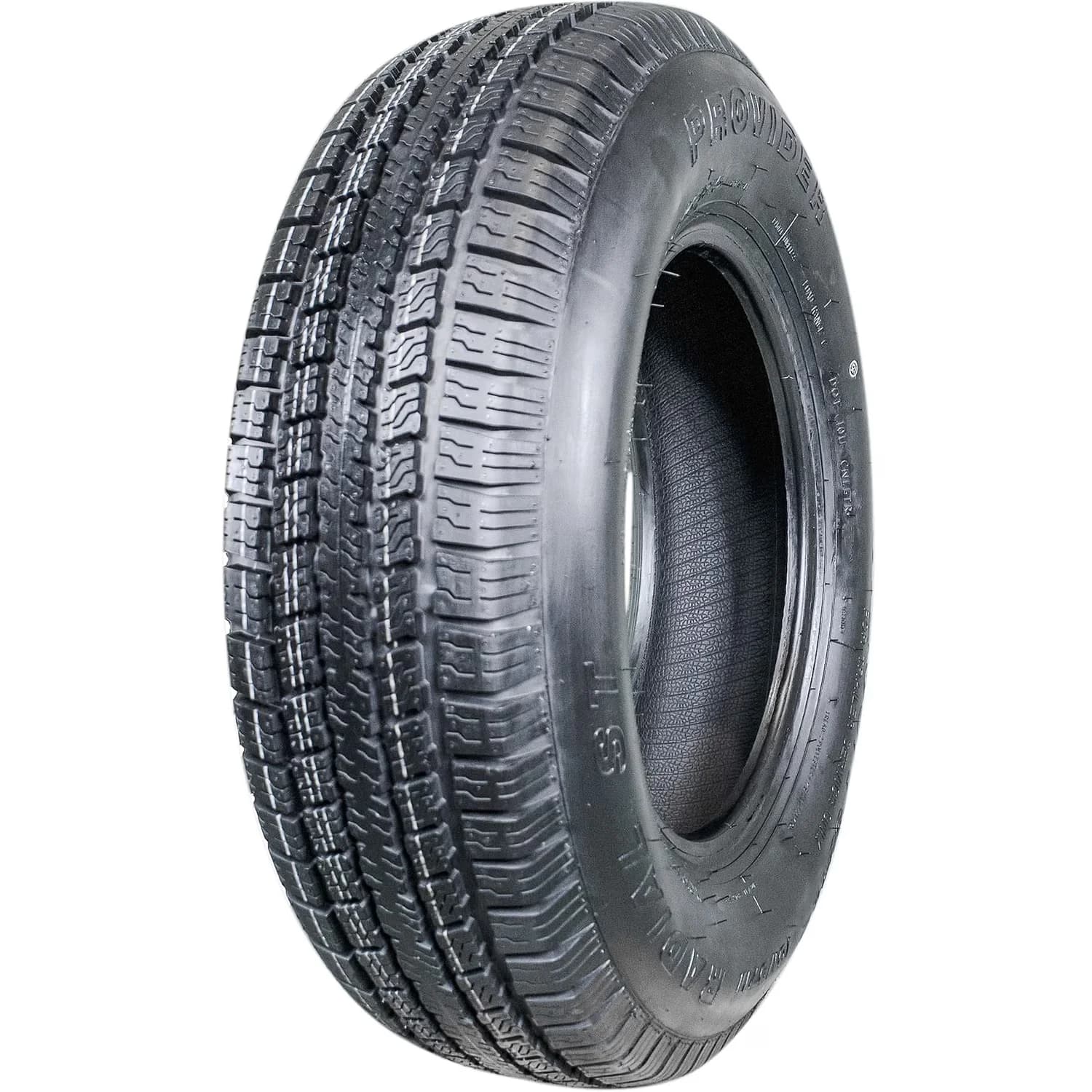Durable Trailer Tire with All-Weather, Wet Or Dry, Size: 205 75R15 - ST205 Model 9FCB45