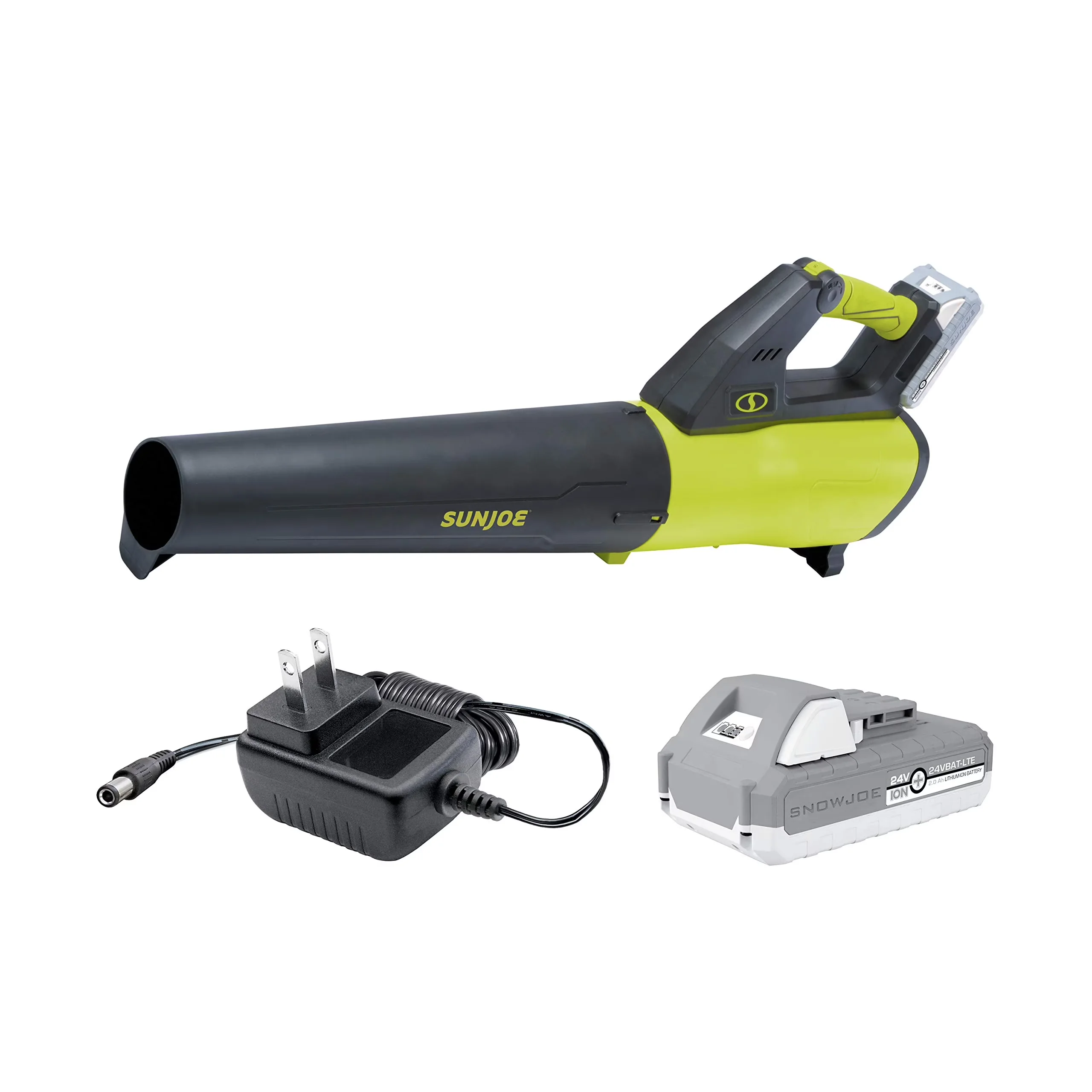 Compact Leaf Blower with Battery, 24V - 24V-JB-LTE - Professional Series Model 82A584