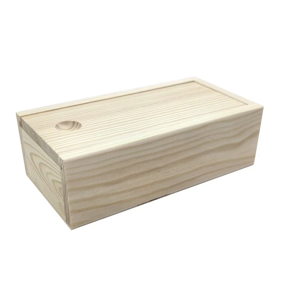Sleek Garage Storage Supply with * Brand new and high quality, *Product name: wooden box - Wood 14.5*7.5*4.5 Cm Model 59B99B