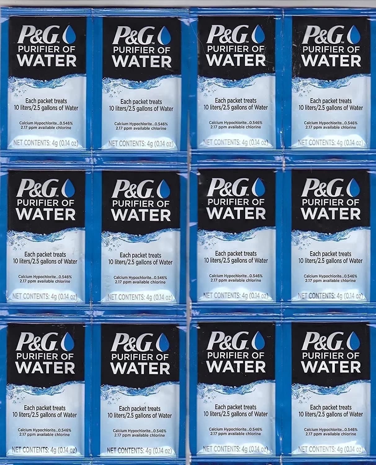 Compact Water Filtration with Emergency Drinking Powder for Camping, Travel - Model 877B26