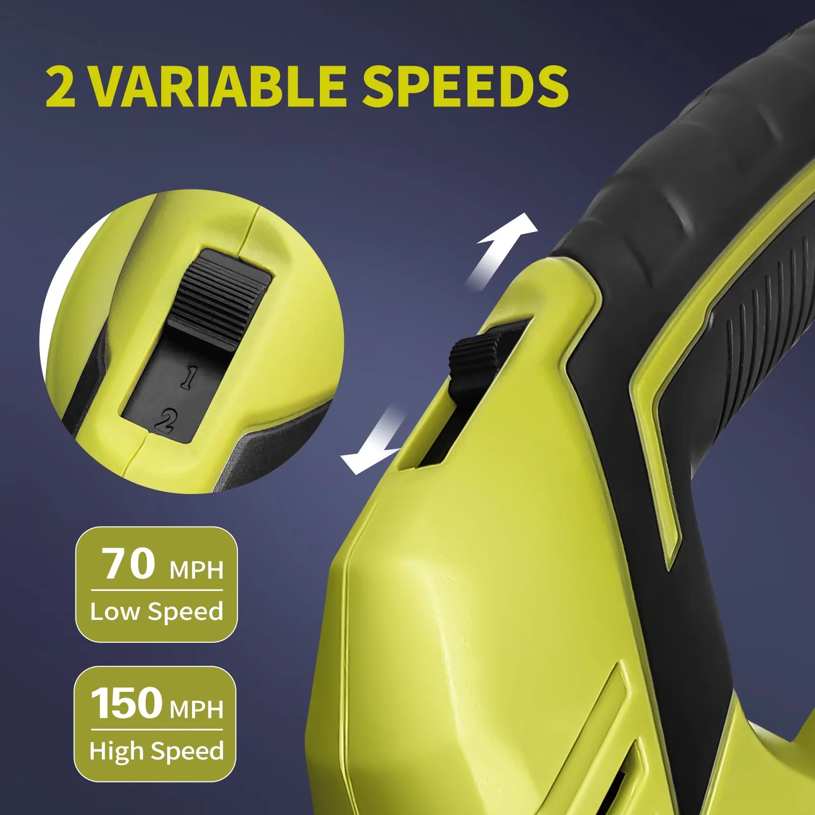 Essential Leaf Blower with Battery, 20V, Lightweight 20V Cordless for Everyday Use - Model 01927A