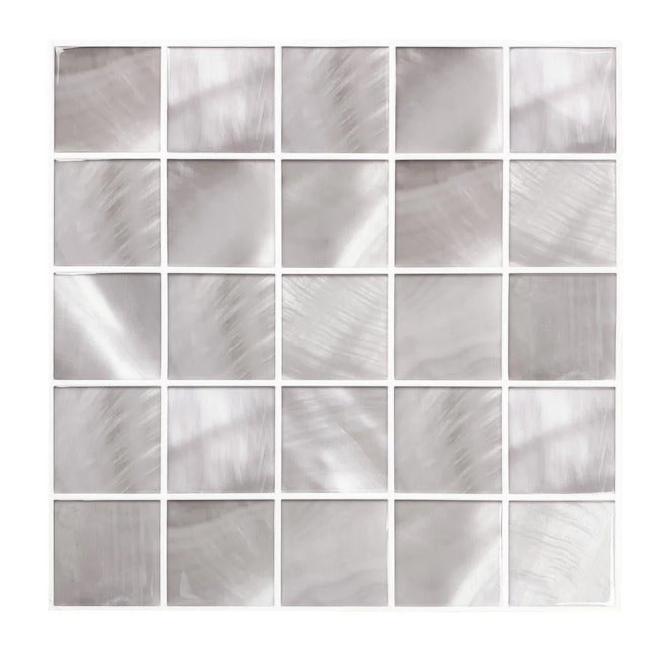 Kitchen Renovation Compact with Easy To Clean, Perfect for adults, Pearl Square Peel And Stick Backsplash - Polyurethane (Pu) On Pvc... Model 510722