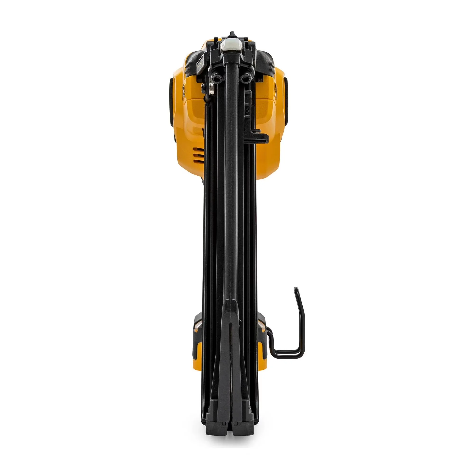 Modern Air Tools Compressor with 20V, Brushless Motor, 20V MAX XR Finish Nailer - Yellow Model 7B912E