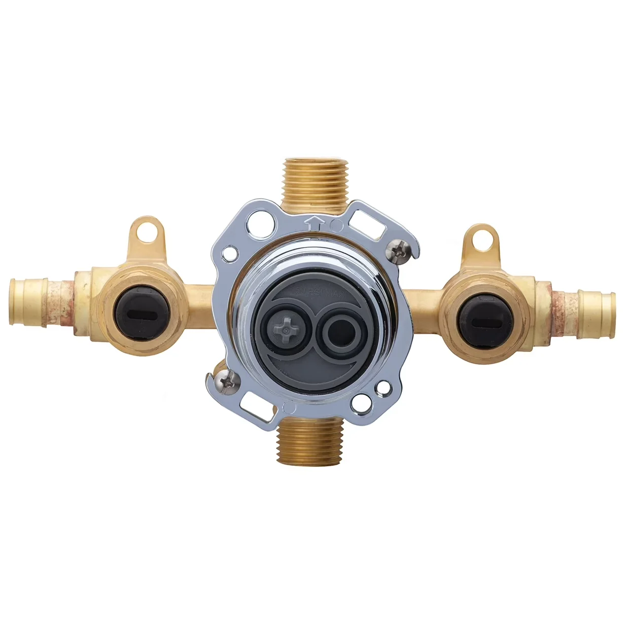 Professional Bathroom Renovation with Compact, Easy Installation - Brass Model 7F5B6D