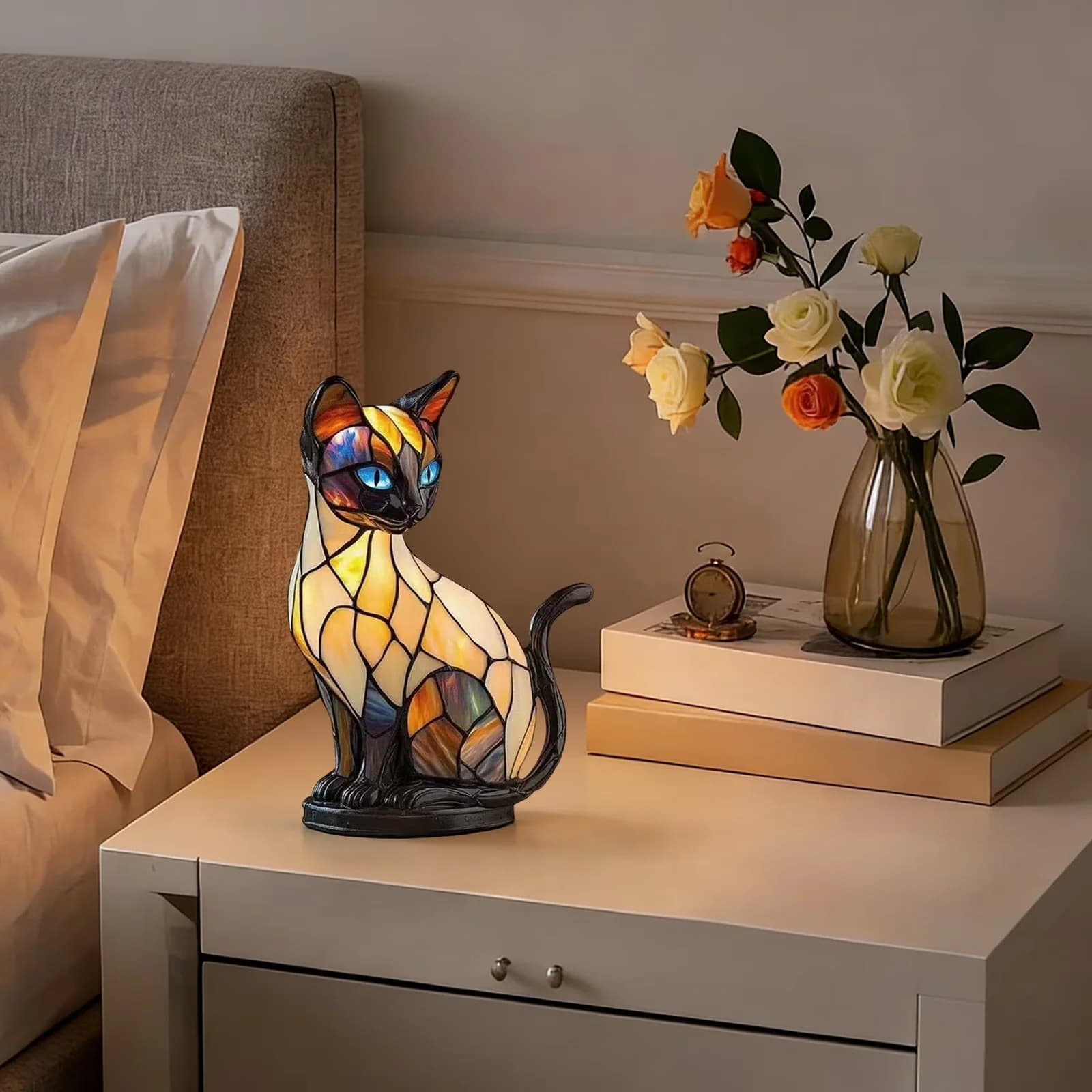 Quality Lamp with Usb Port, Contemporary - Resin Multicolor for Kids Room, Living Room Model F5929D