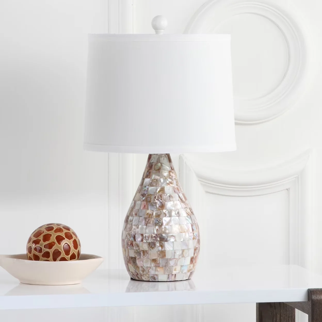 Versatile Lamp Set with Incandescent, Contemporary, of 2 - Multicolor Metal Model C9CFD5