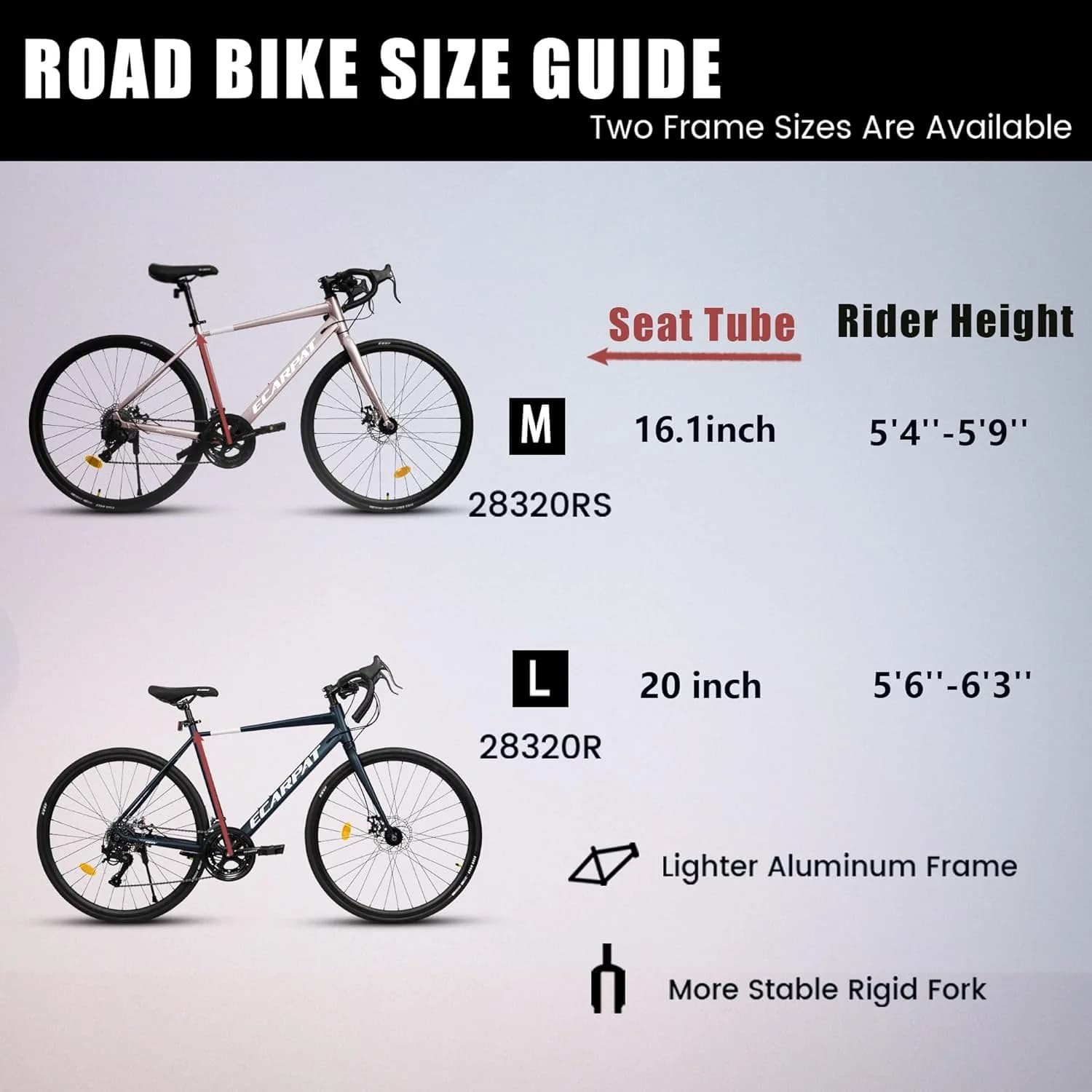 Sleek Road Bike with Lightweight, 700C, Have a good day! - Dark Blue for Home and Office Model 7B2539