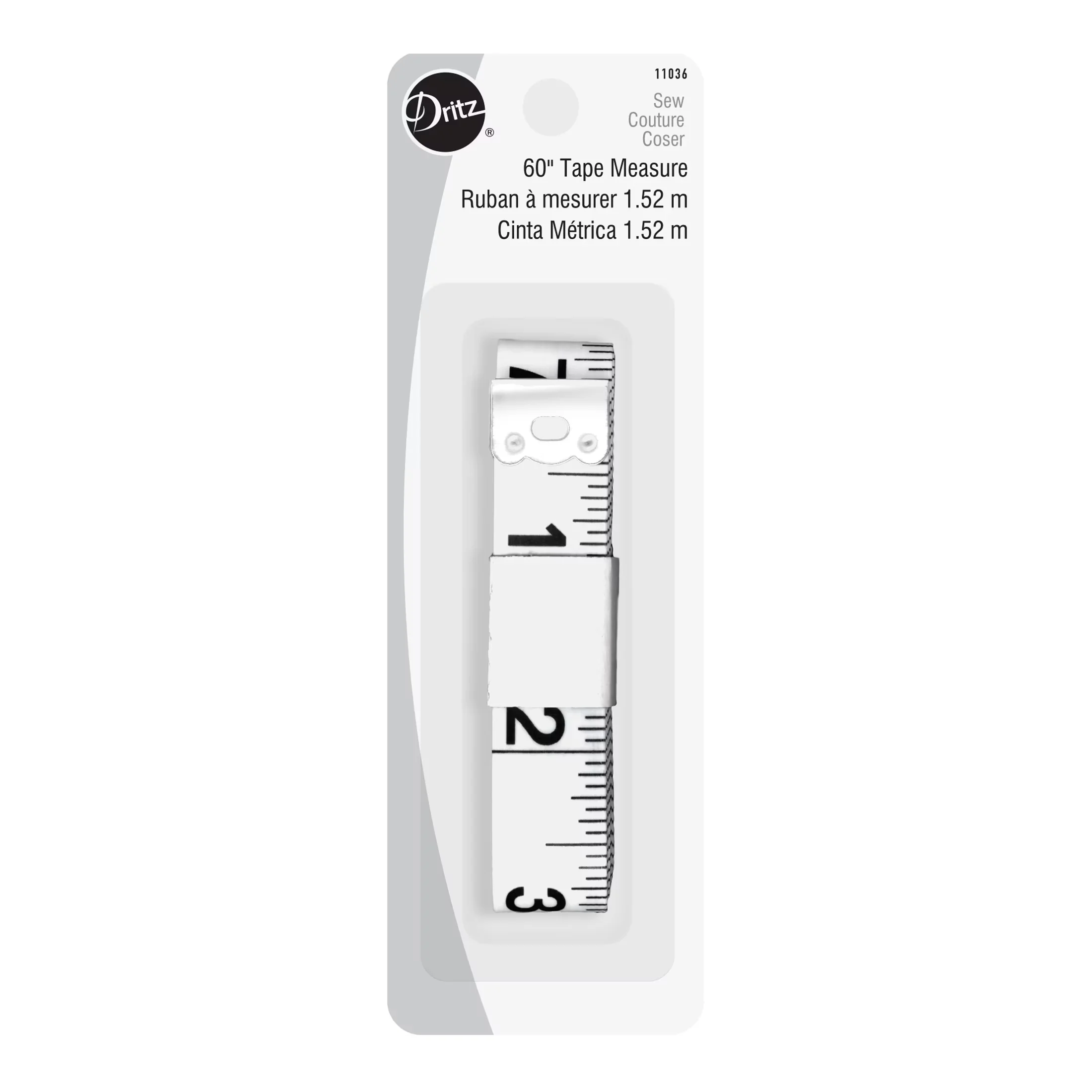 Essential Measuring Layout with Durable, 60" Tape Measure - Plastic - Durable Build Model 167E7F