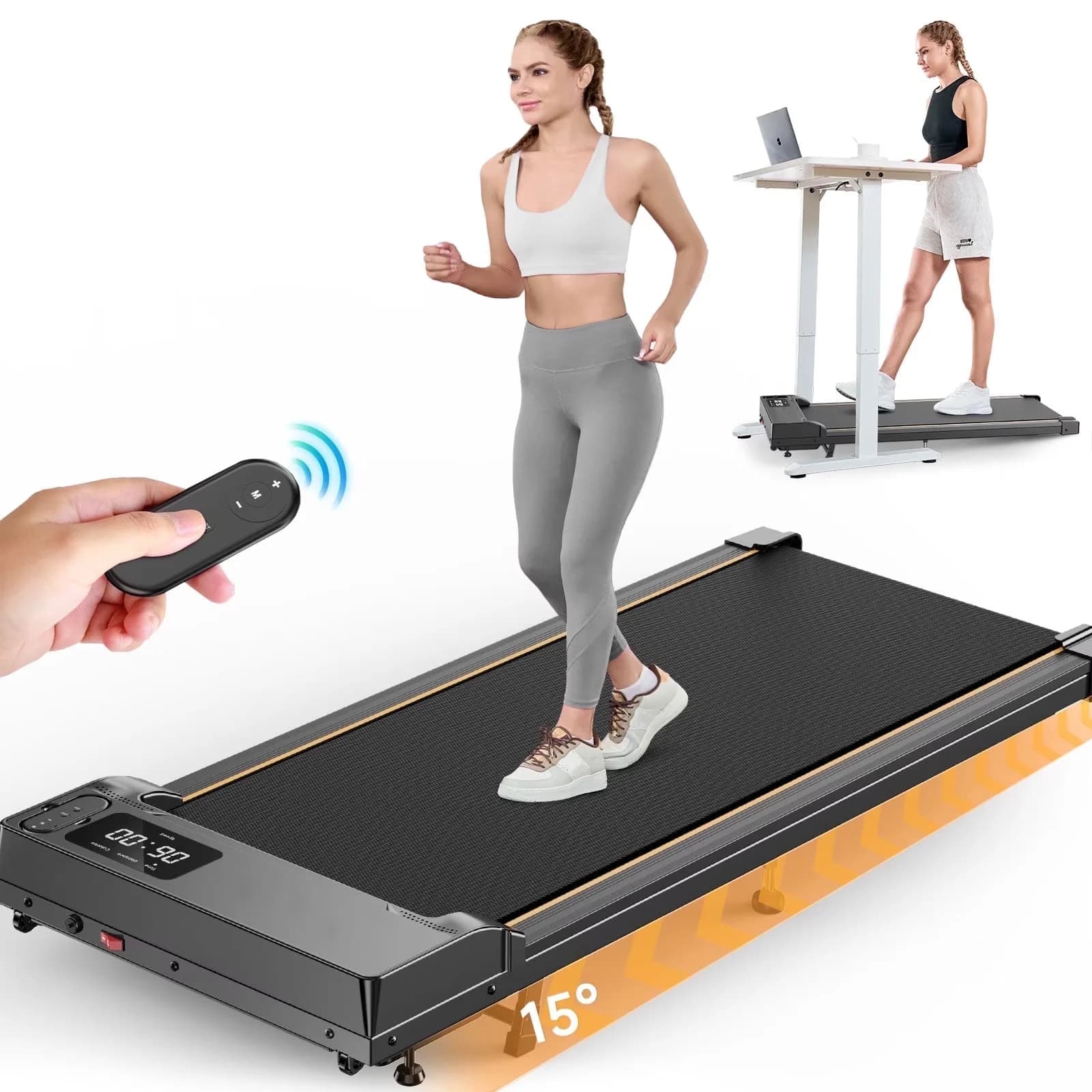 Versatile Home Gym with LED, Digital Display, Portable for Home Office - Model 3E5C0B