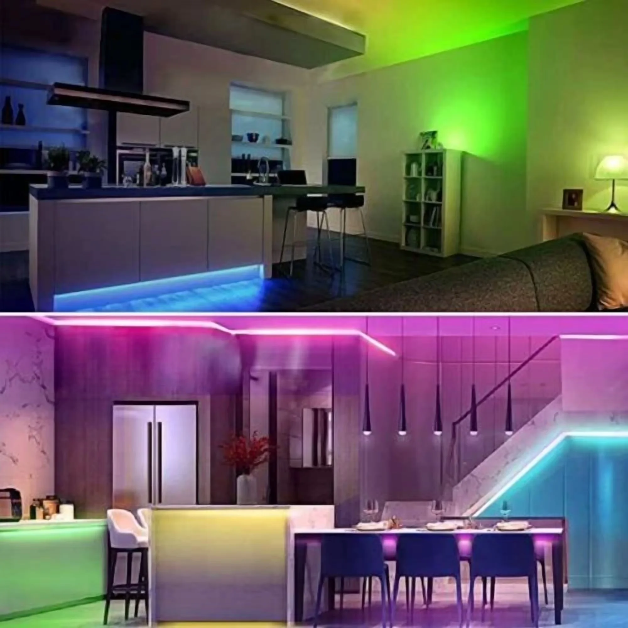 Efficient Novelty Light with LED, Useful for both indoor and outdoor use. - Multicolor Model C3EF8F