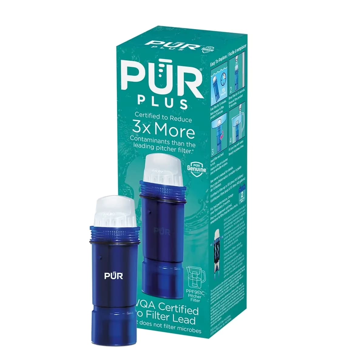 Essential Water Filtration with WQA certified to reduce lead, Lead Reduction, 1 Pack - Model A1F5B8