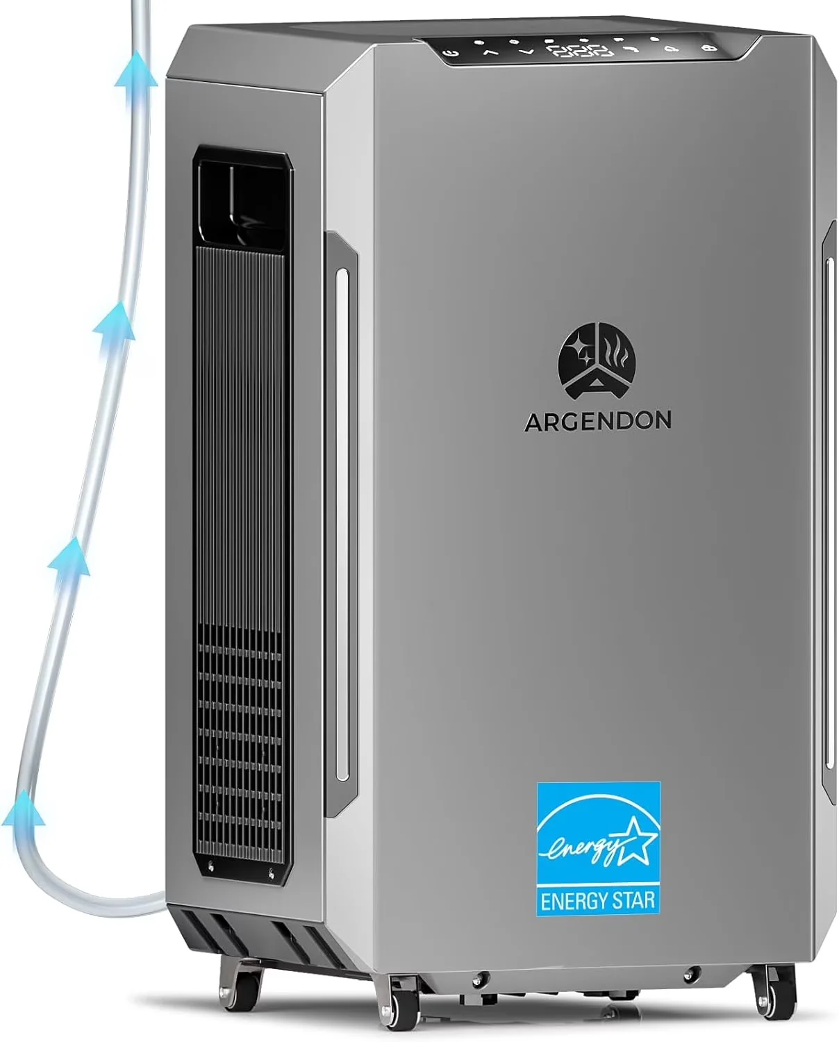 Dehumidifier Innovative with Automatic Shut-Off, Adjustable Humidistat - Gray for Large Model 7BA357