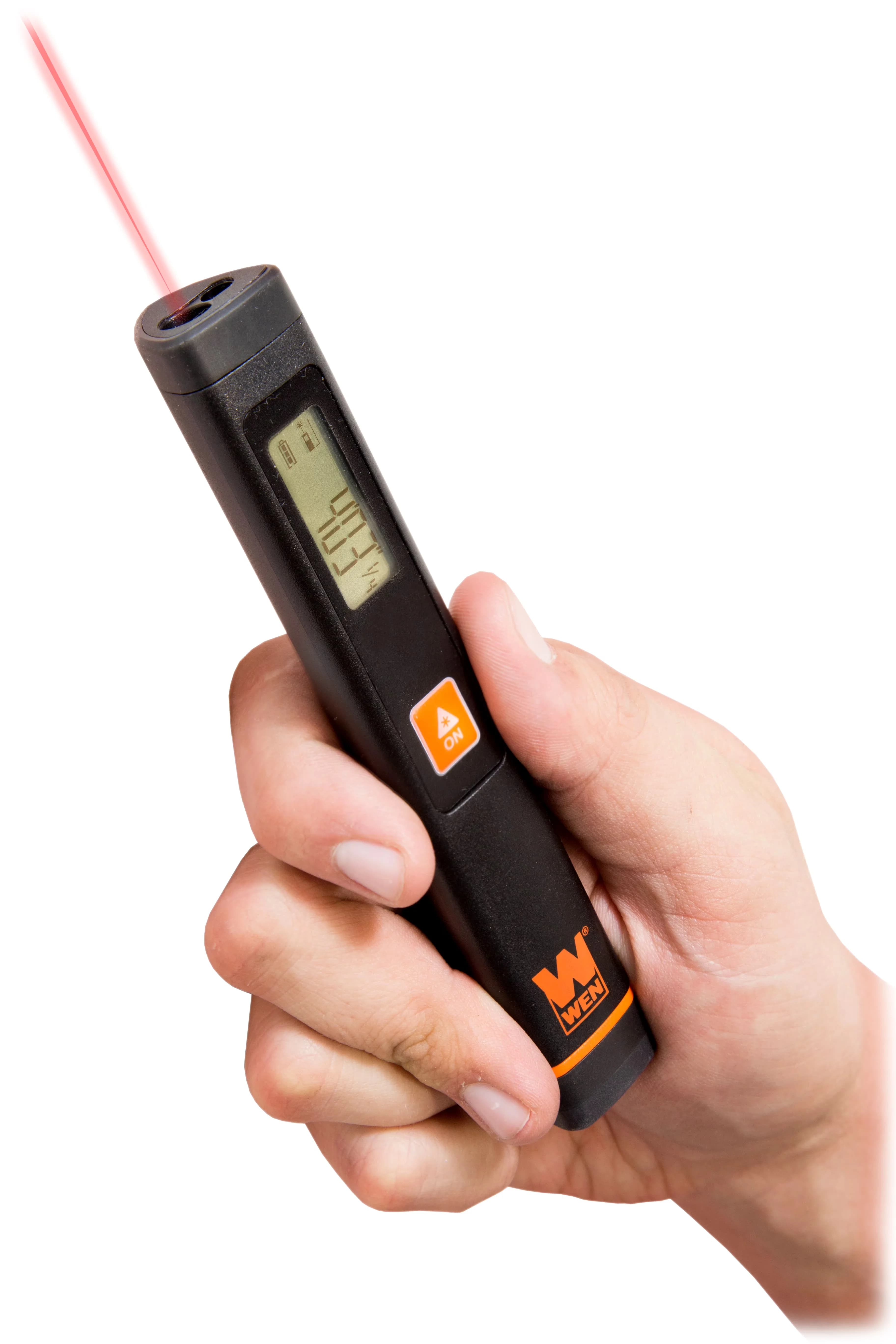 Quality Measuring Layout with Battery, Accurate Measurement, Multi-Unit Pocket Laser Distance Measure - Model 4D5476