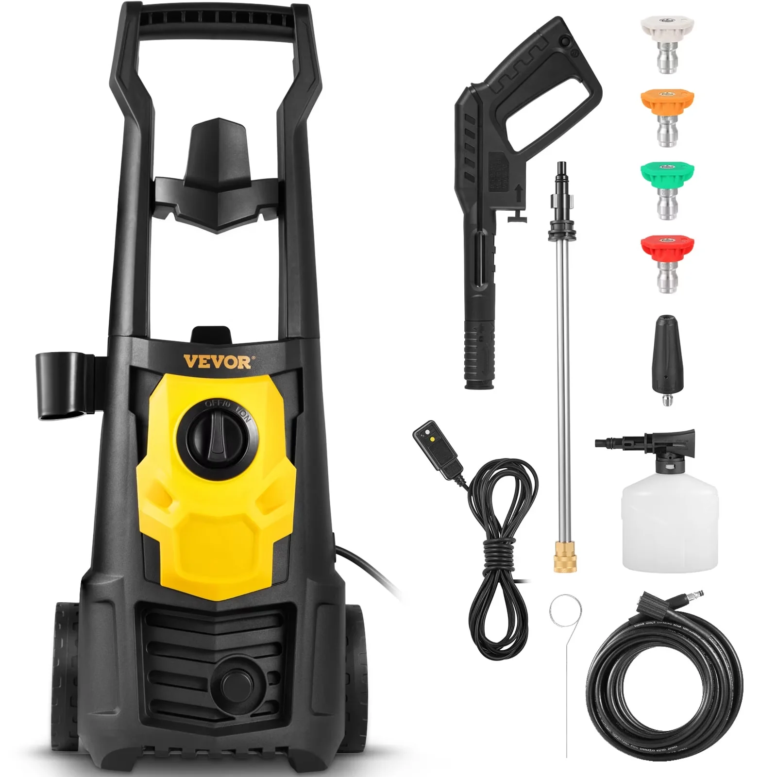 Pressure Washer Modern with Quick Connect Tips, 2000 PSI, Electric Power - Model 02F587