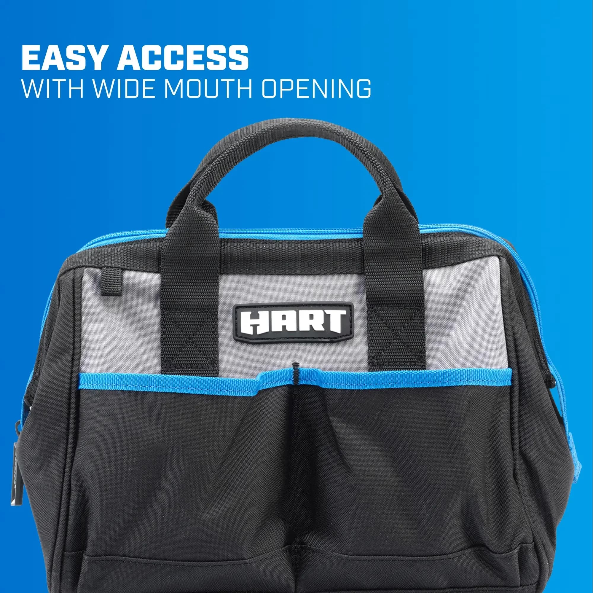 Quality Toolstorage with Portable, With Handle, Multi-Purpose - Blue 12" Model 04480B