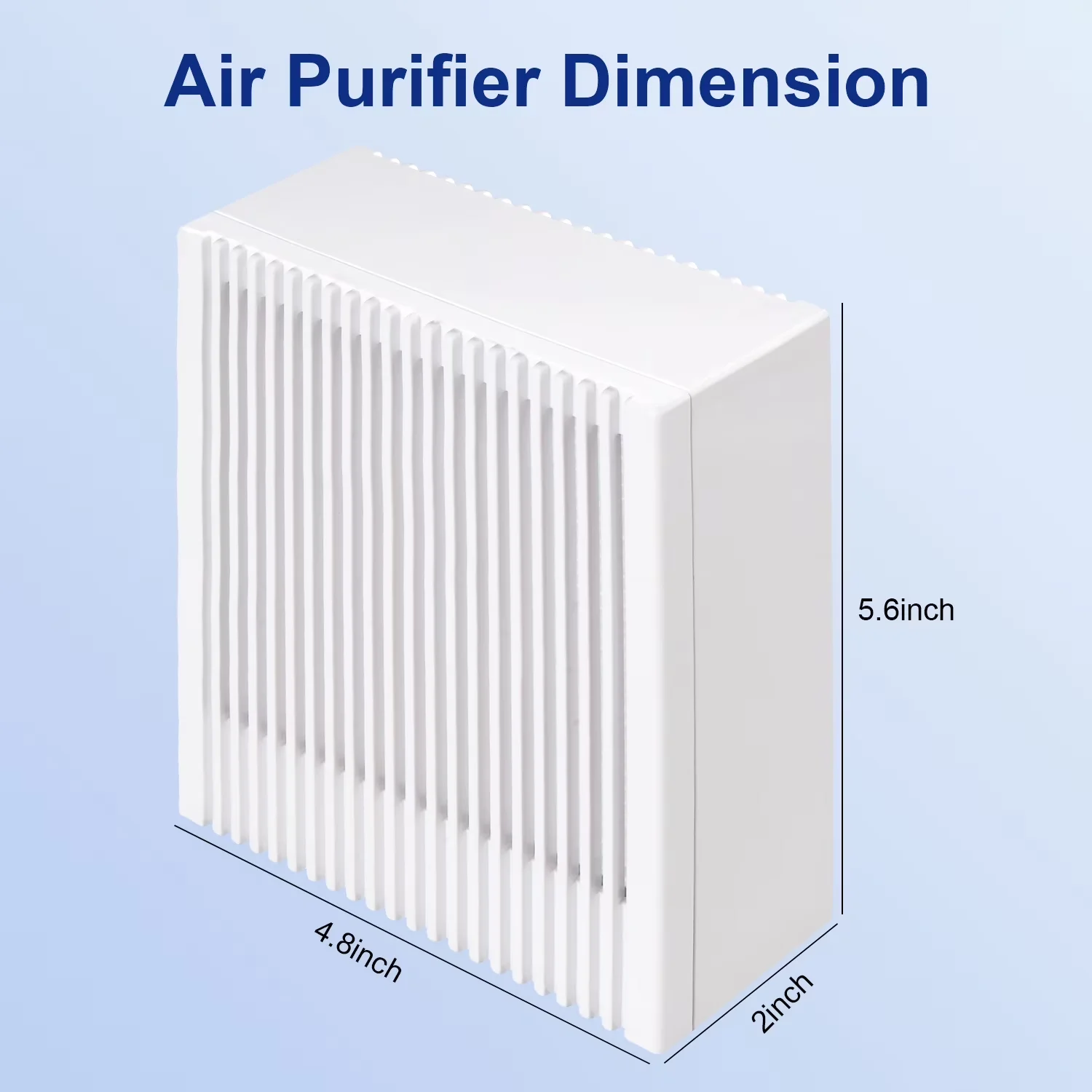 Professional Air Purifier with Purifiers, High-efficiency Filtration System for Bedroom, Home - Model 5C0011