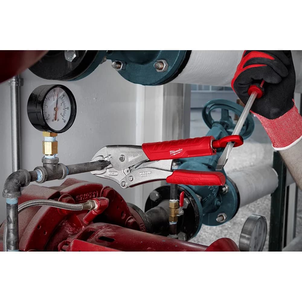 Pro Tool Efficient with Rubber Grip, Comfort-Grip Handle, Ergonomic handles with anti-pinch design - Red Model 077F57